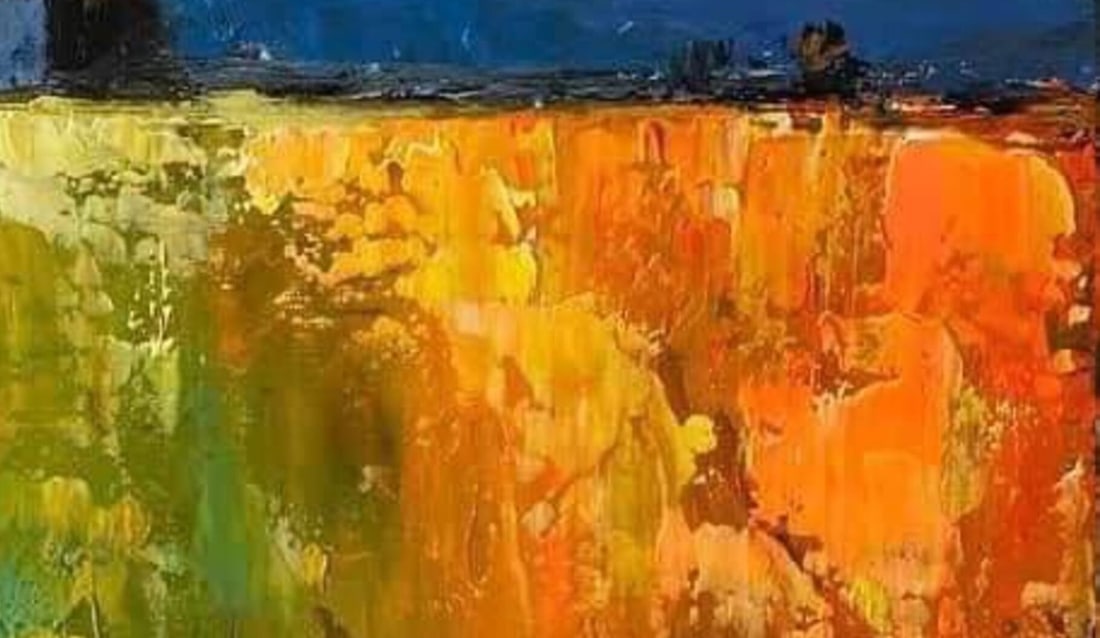 Acrylic painting Warm rainy day Igor Kutsenko - 3