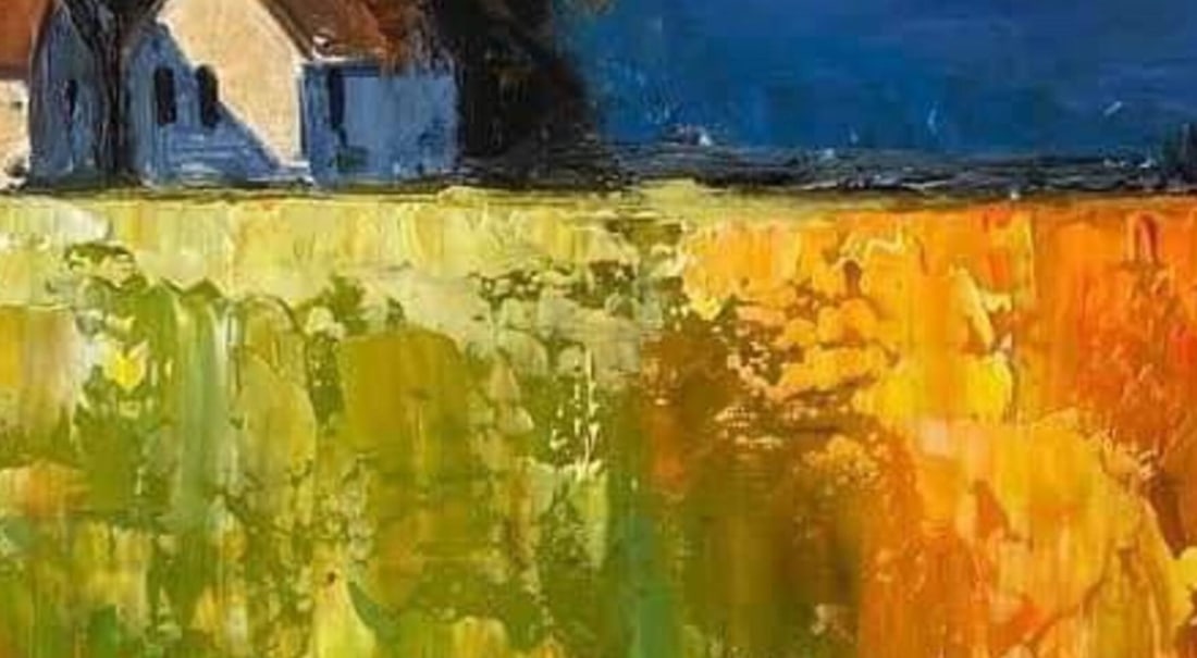 Acrylic painting Warm rainy day Igor Kutsenko - 4