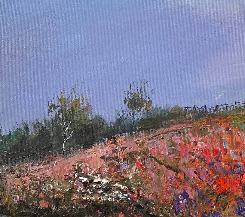 Acrylic painting Summer herbs Igor Kutsenko - 3