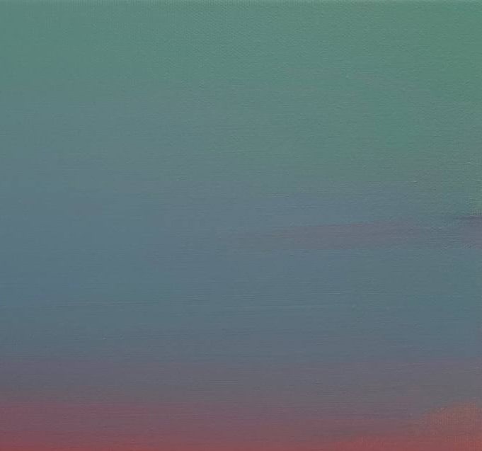 Acrylic painting the sun sparkled after the harvest Igor Kutsenko - 4