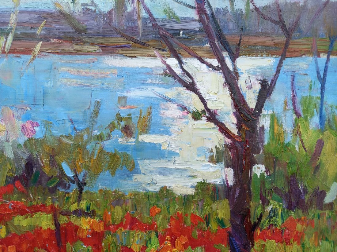 Oil painting Southern tulips Alex Ditriev - 3