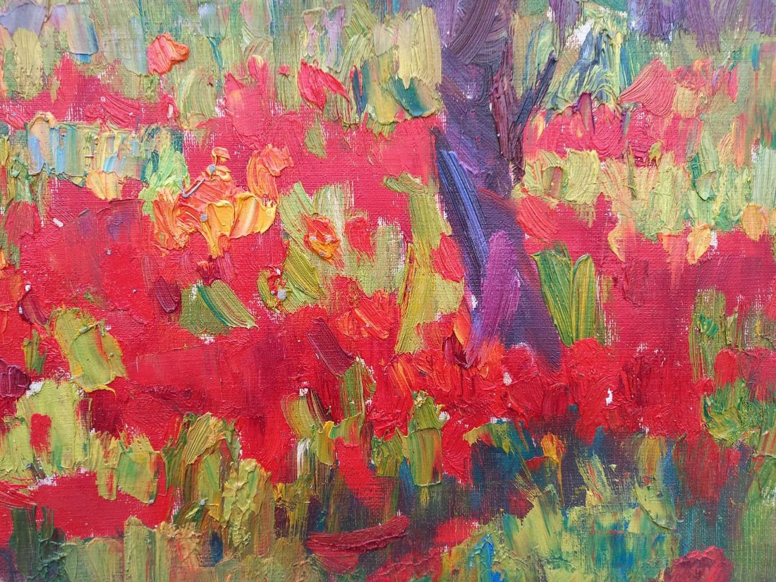 Oil painting Southern tulips Alex Ditriev - 4