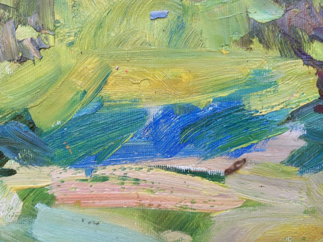 Oil painting Near Bukovel Alex Ditriev - 2