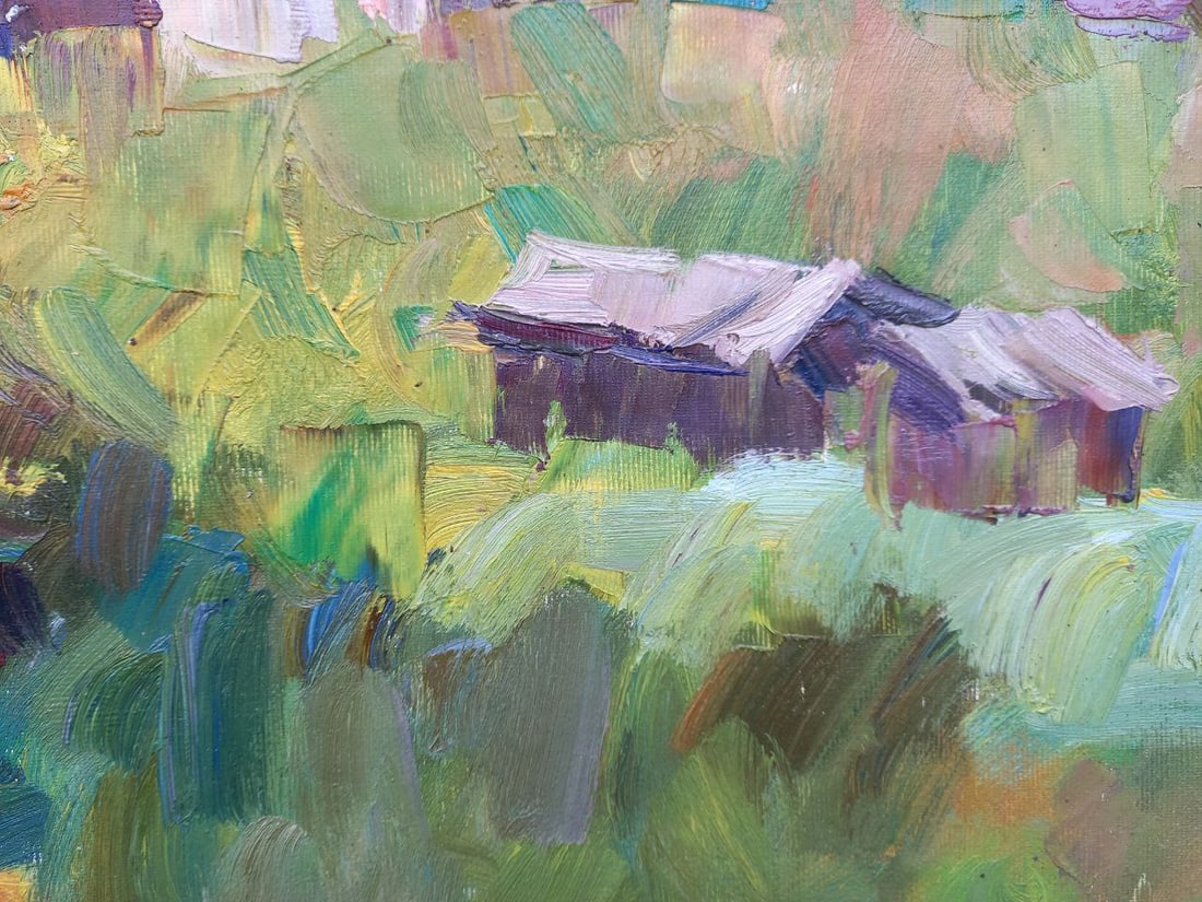 Oil painting Near Bukovel Alex Ditriev - 4