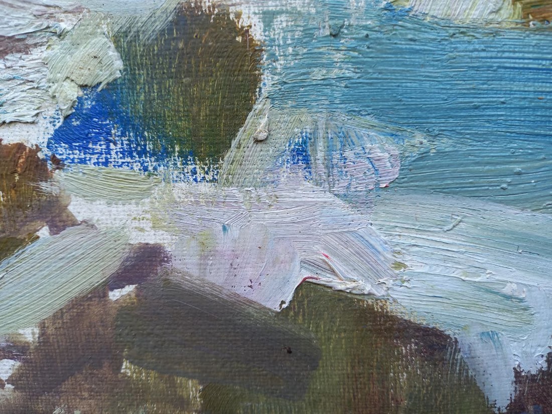 Oil painting Coast Alex Ditriev - 4