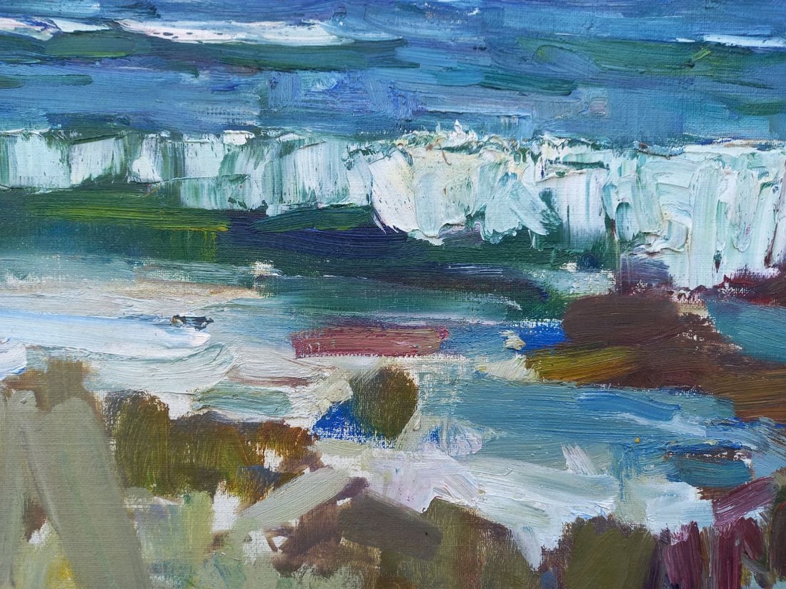 Oil painting Coast Alex Ditriev - 7