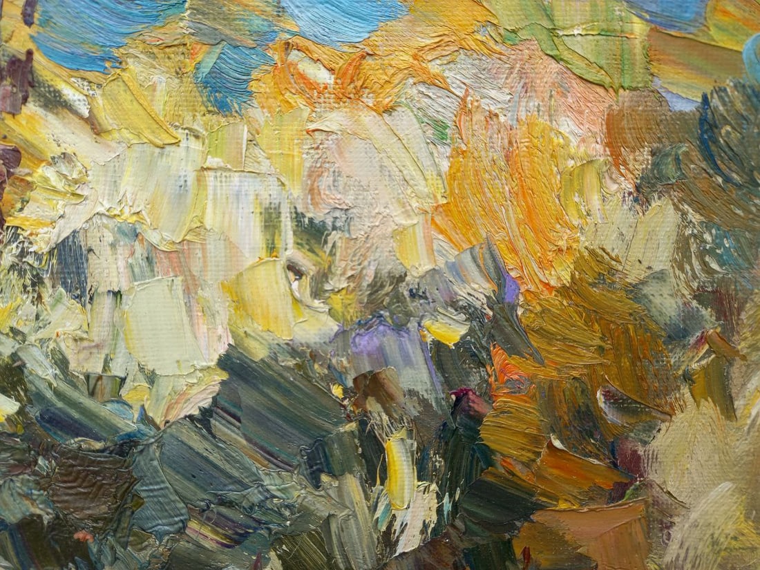 Oil painting Games of the Sun Alex Ditriev - 4