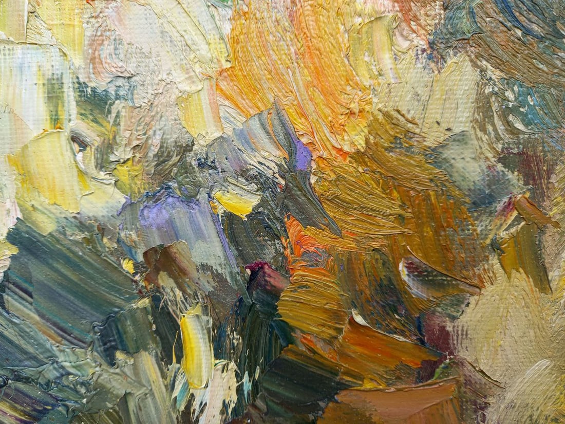 Oil painting Games of the Sun Alex Ditriev - 6