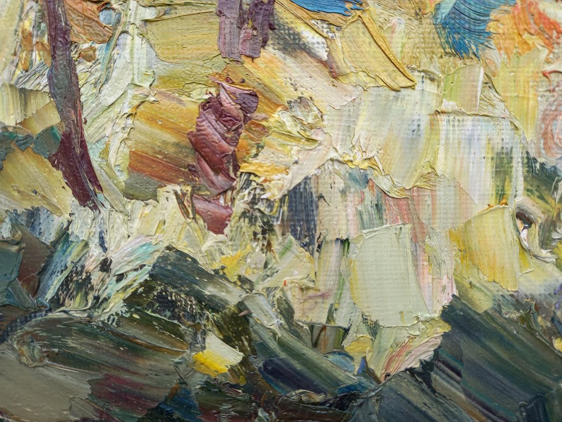 Oil painting Games of the Sun Alex Ditriev - 9