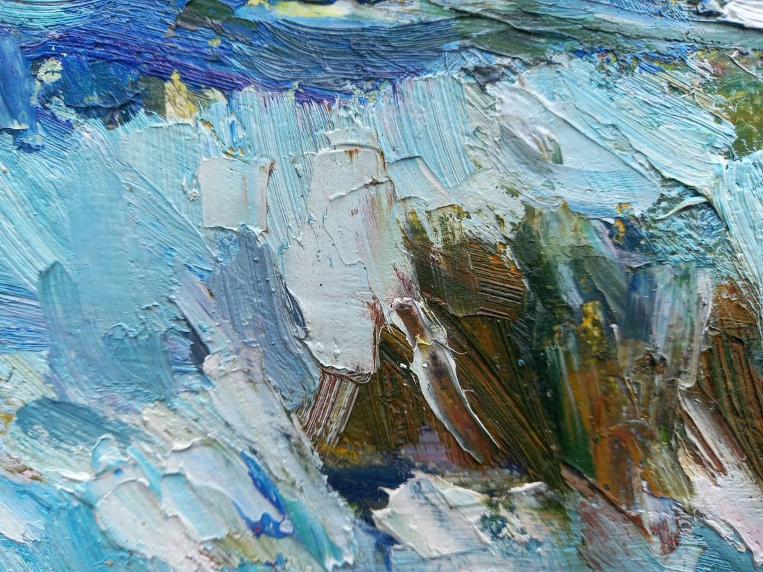 Oil painting Stones Alex Ditriev - 2