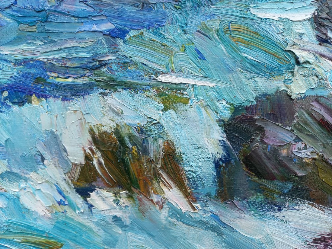 Oil painting Stones Alex Ditriev - 7