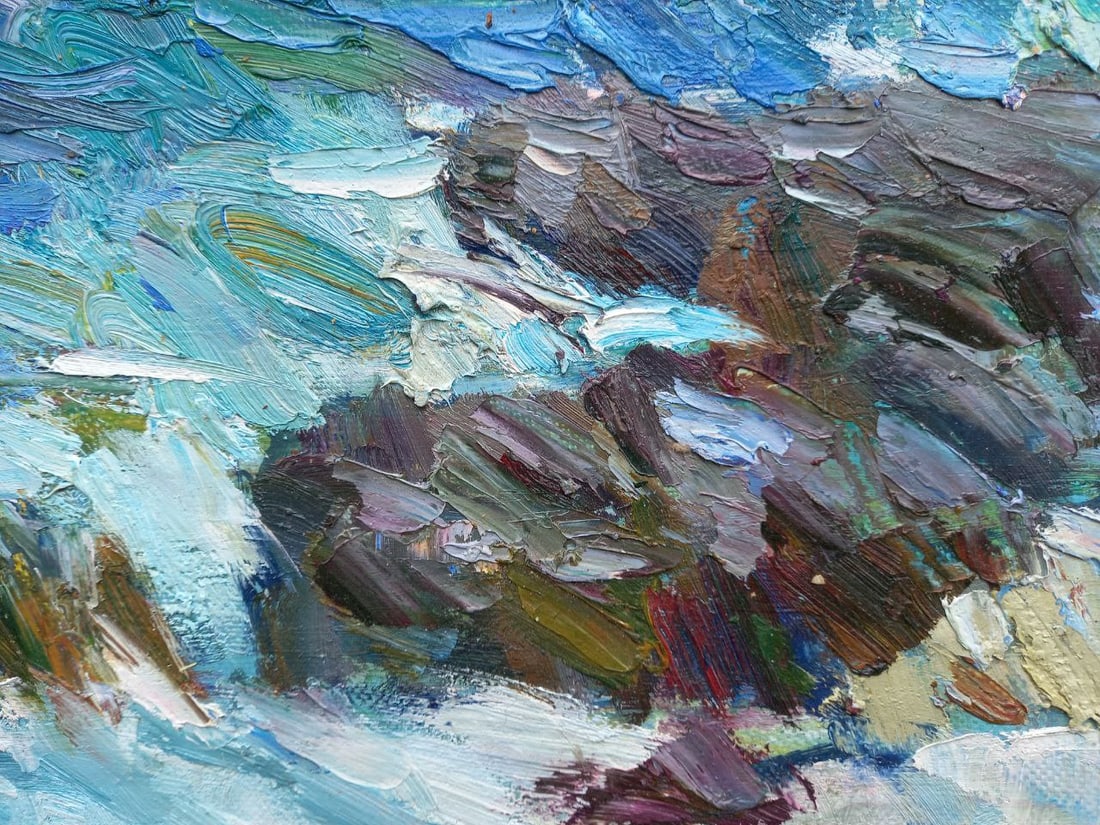 Oil painting Stones Alex Ditriev - 9