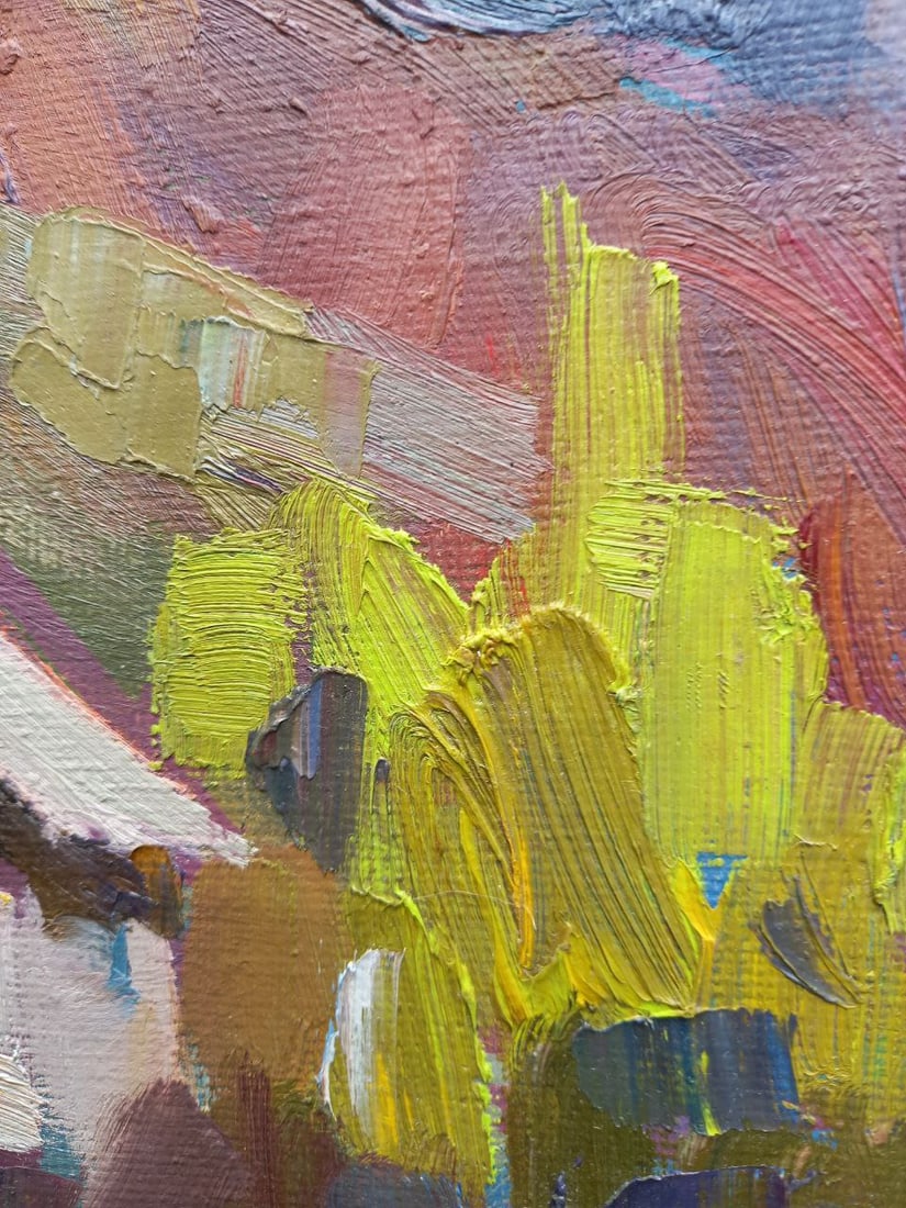 Oil painting Bukovel Alex Ditriev - 2