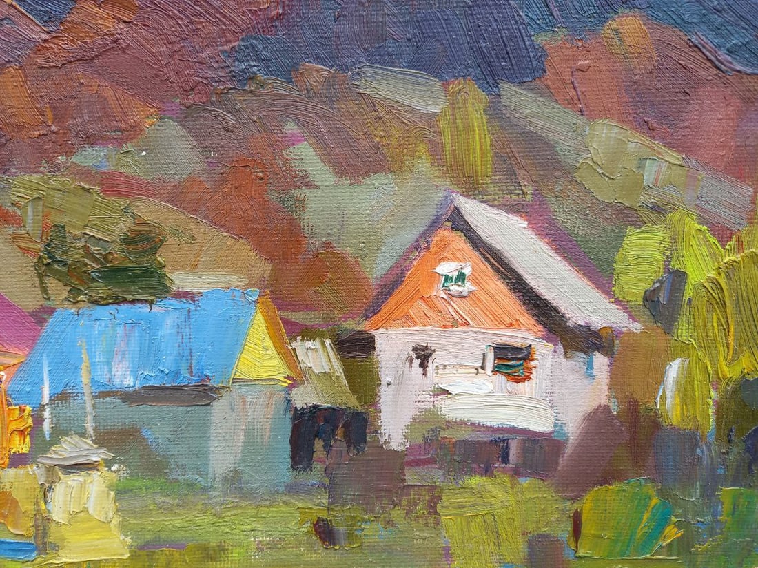 Oil painting Bukovel Alex Ditriev - 6