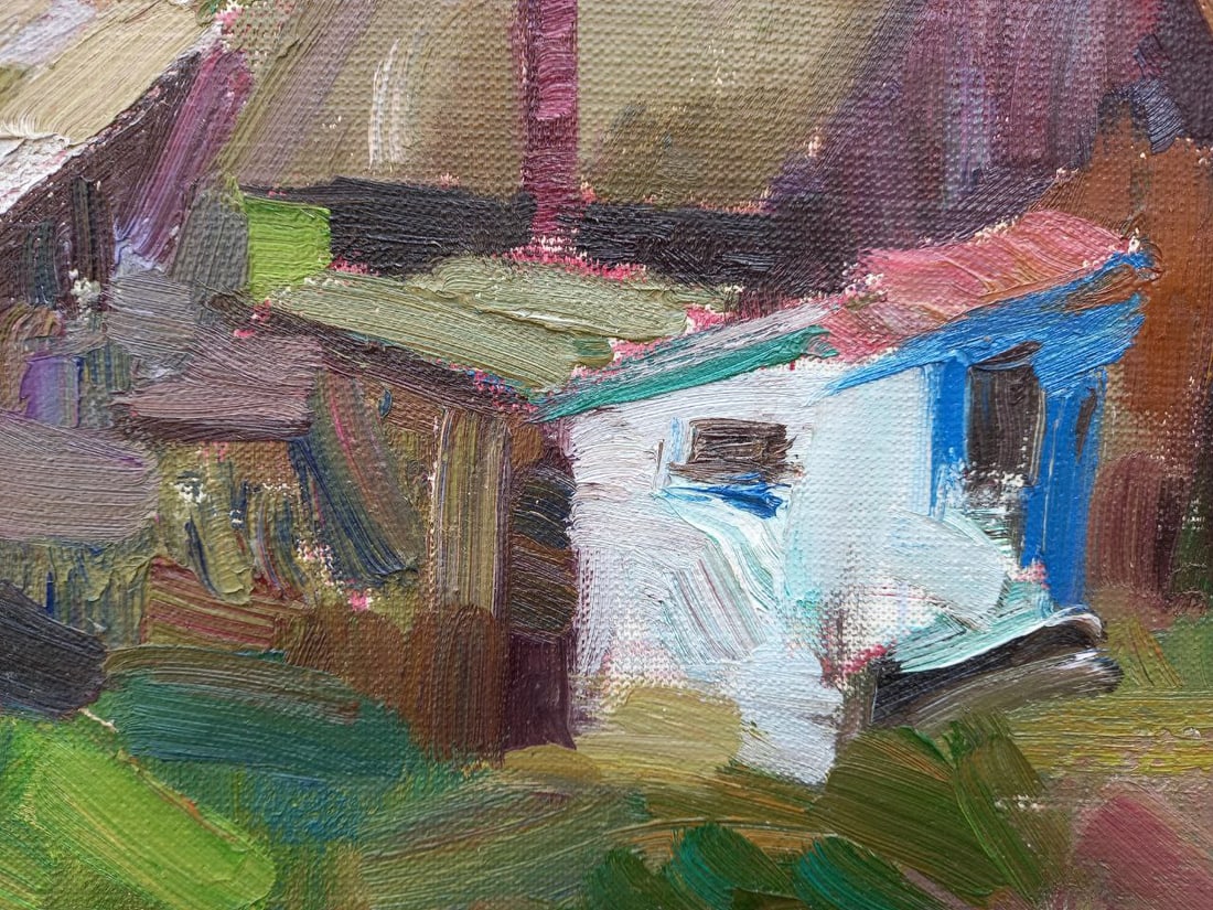Oil painting Kostilivka Alex Ditriev - 3
