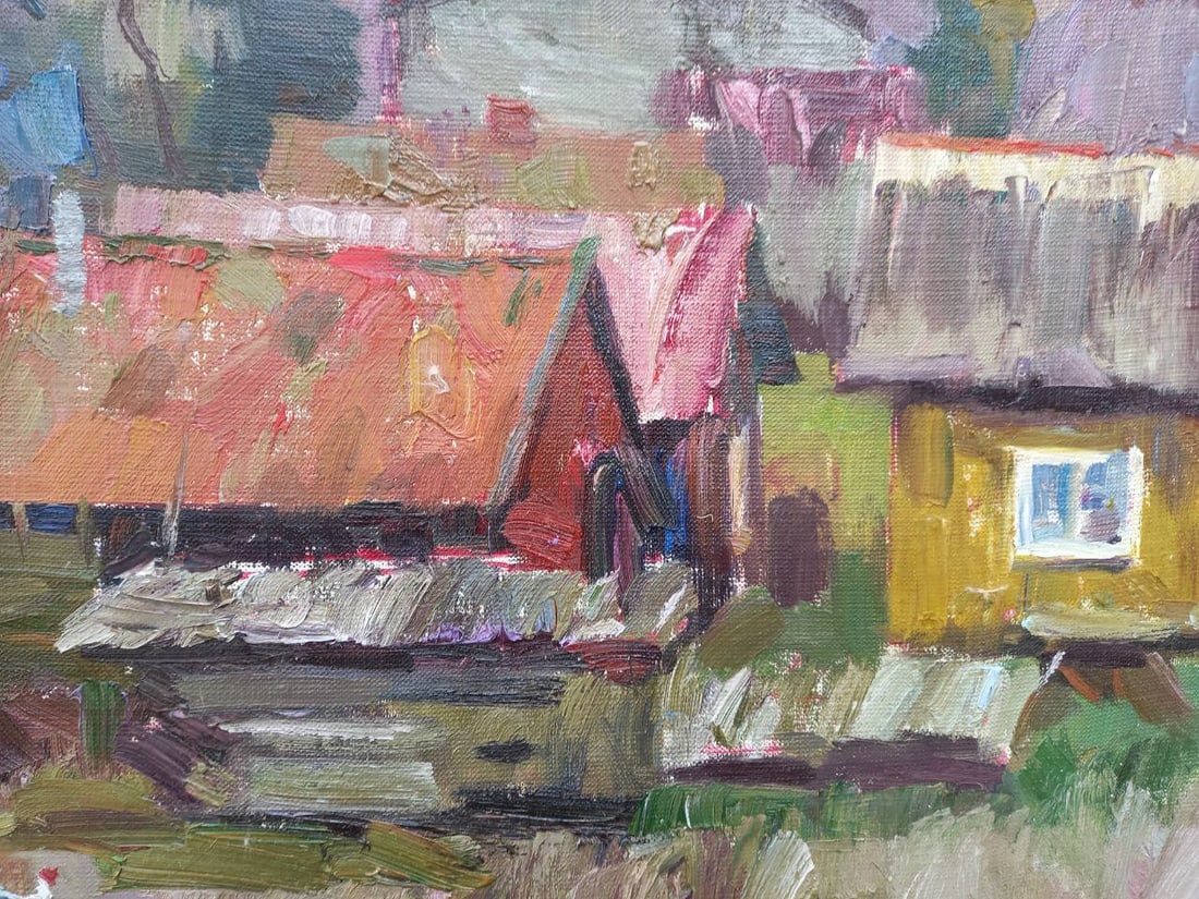 Oil painting Kostilivka Alex Ditriev - 6