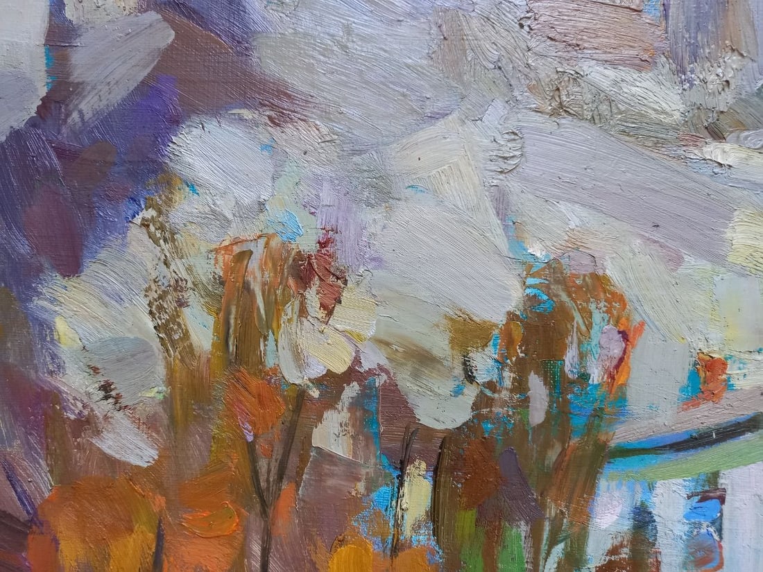 Oil painting In the mountains Alex Ditriev - 3