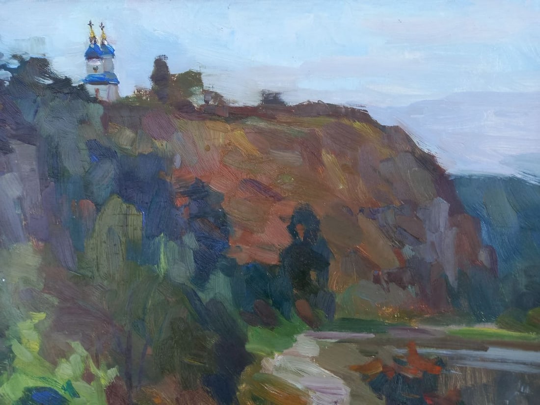 Oil painting Epochal places Alex Ditriev - 4