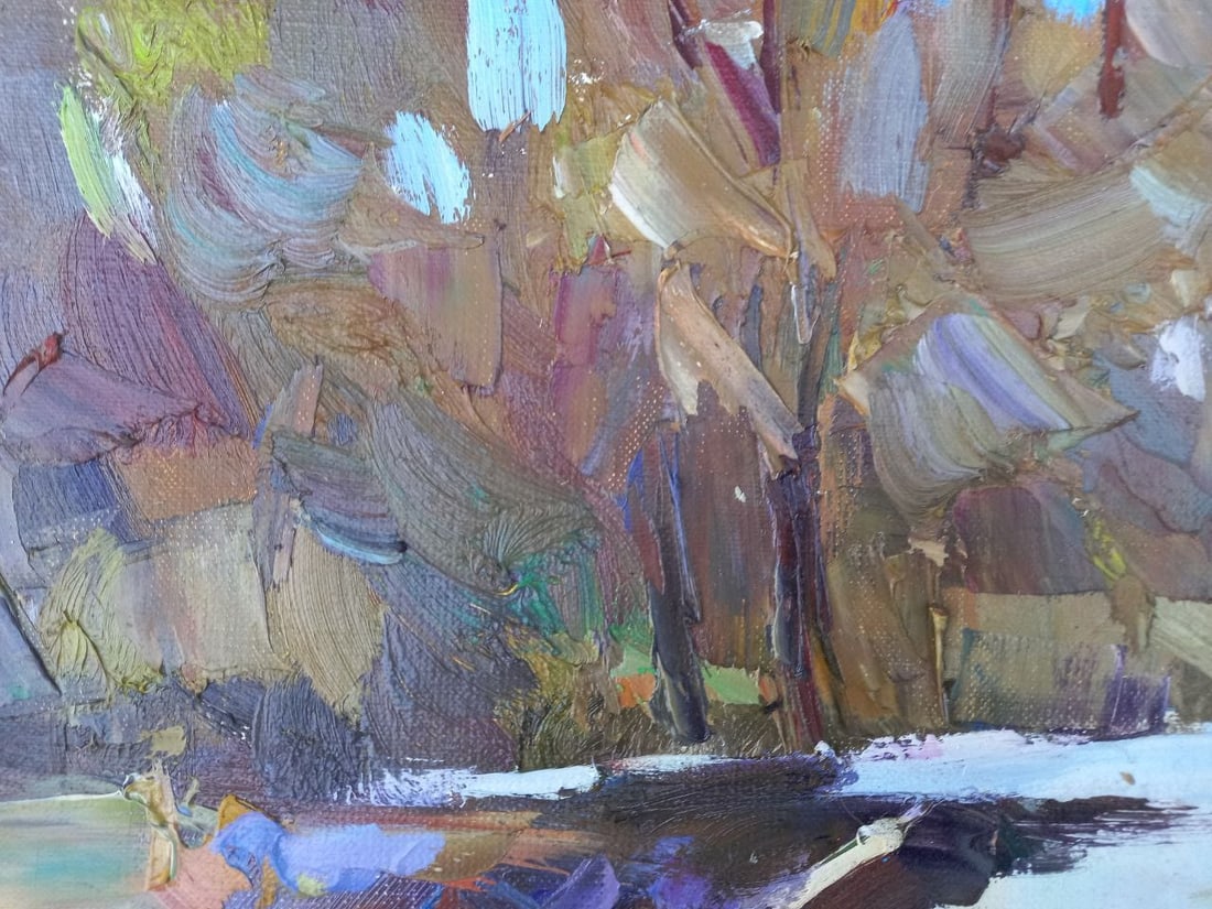 Oil painting March Alex Ditriev - 3