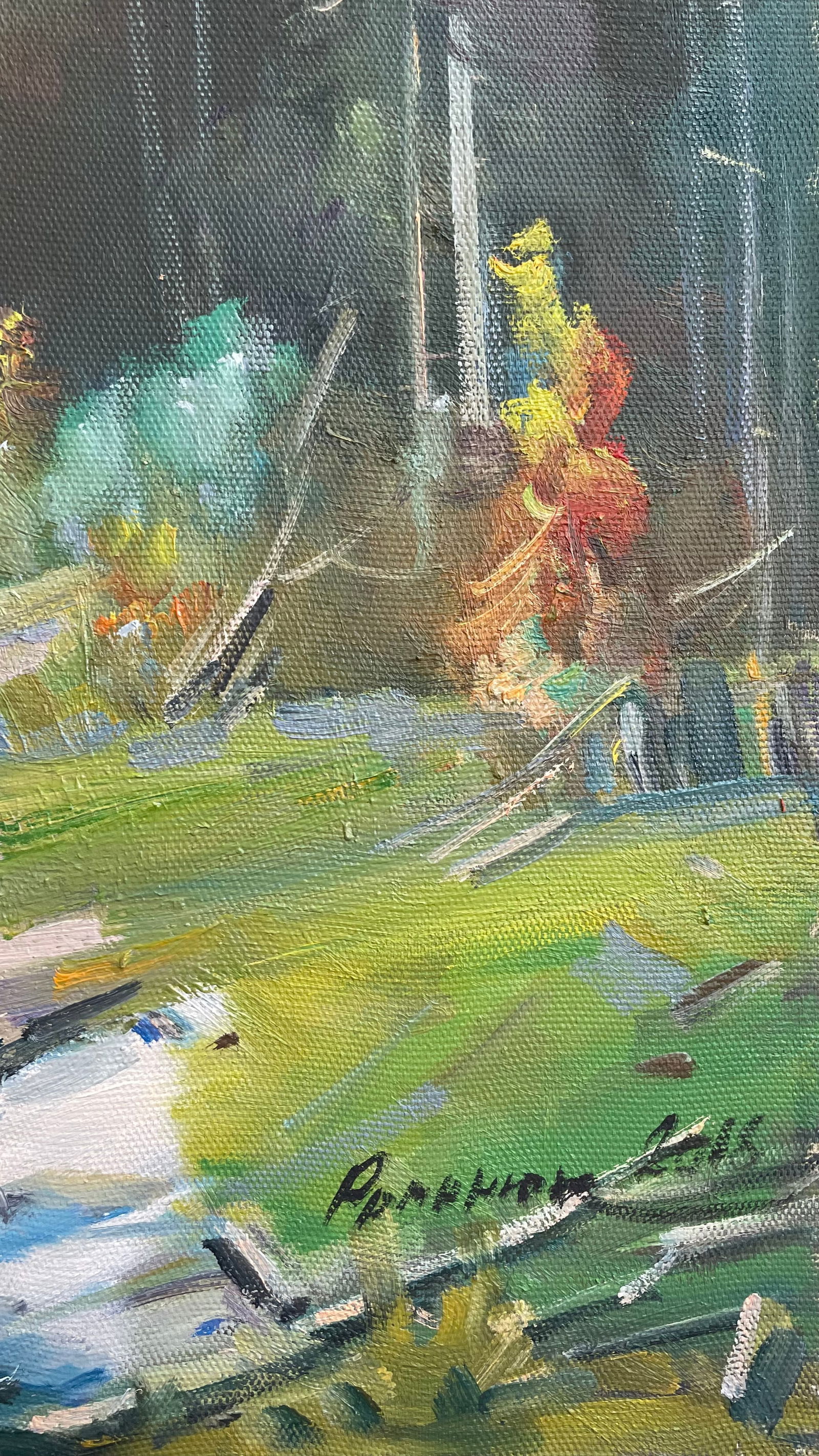 Oil painting Stream Ivan Romanyuk - 4