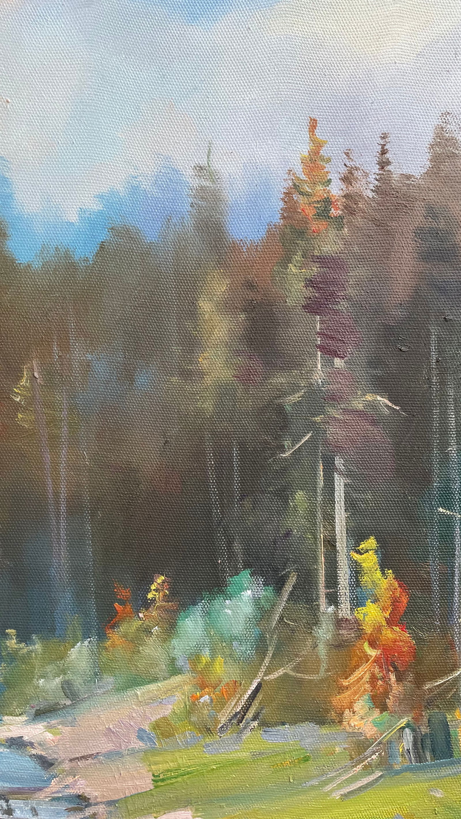 Oil painting Stream Ivan Romanyuk - 6