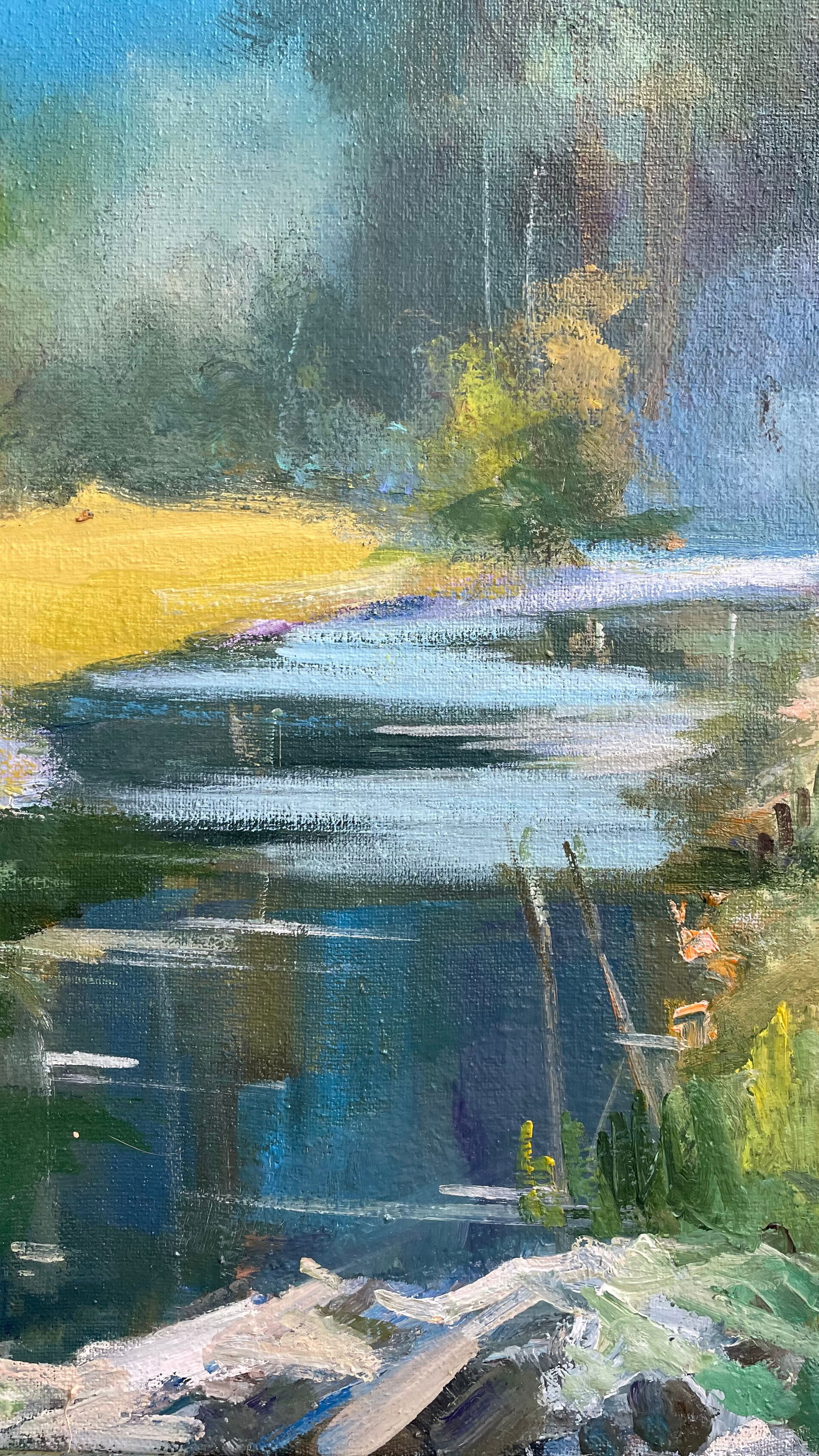 Oil painting Spring Ivan Romanyuk - 3