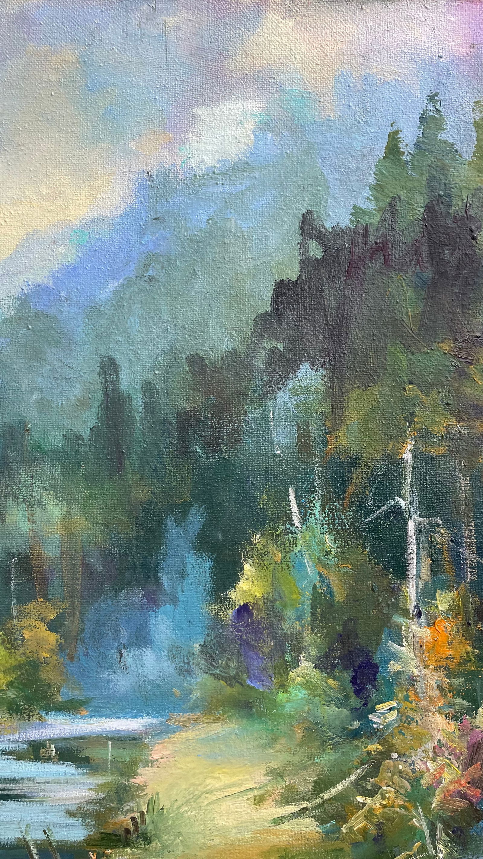 Oil painting Spring Ivan Romanyuk - 6