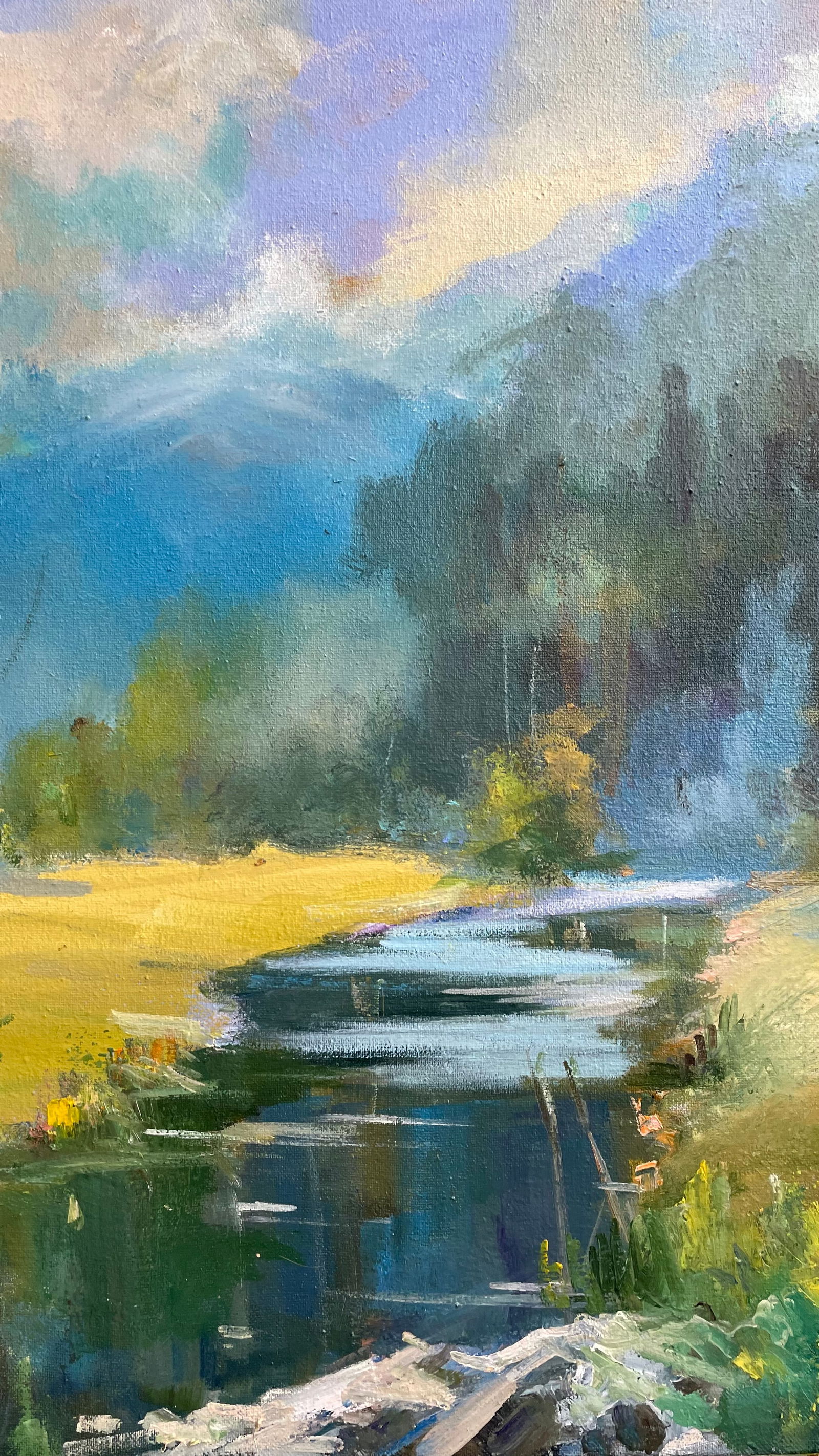 Oil painting Spring Ivan Romanyuk - 7