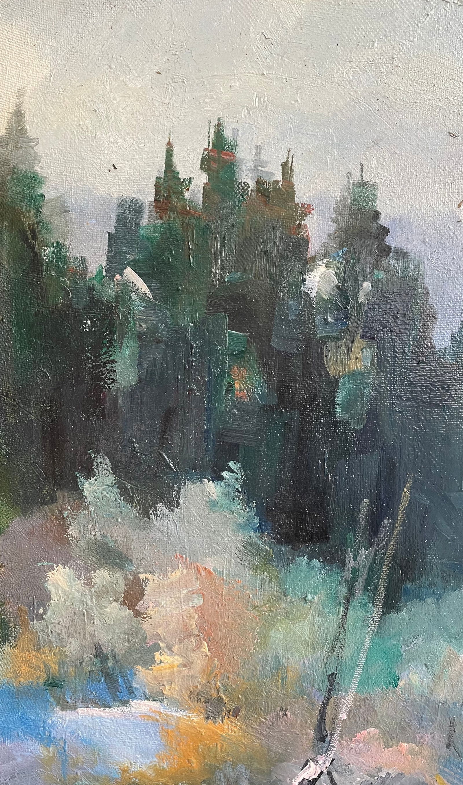 Oil painting Winter Ivan Romanyuk - 2