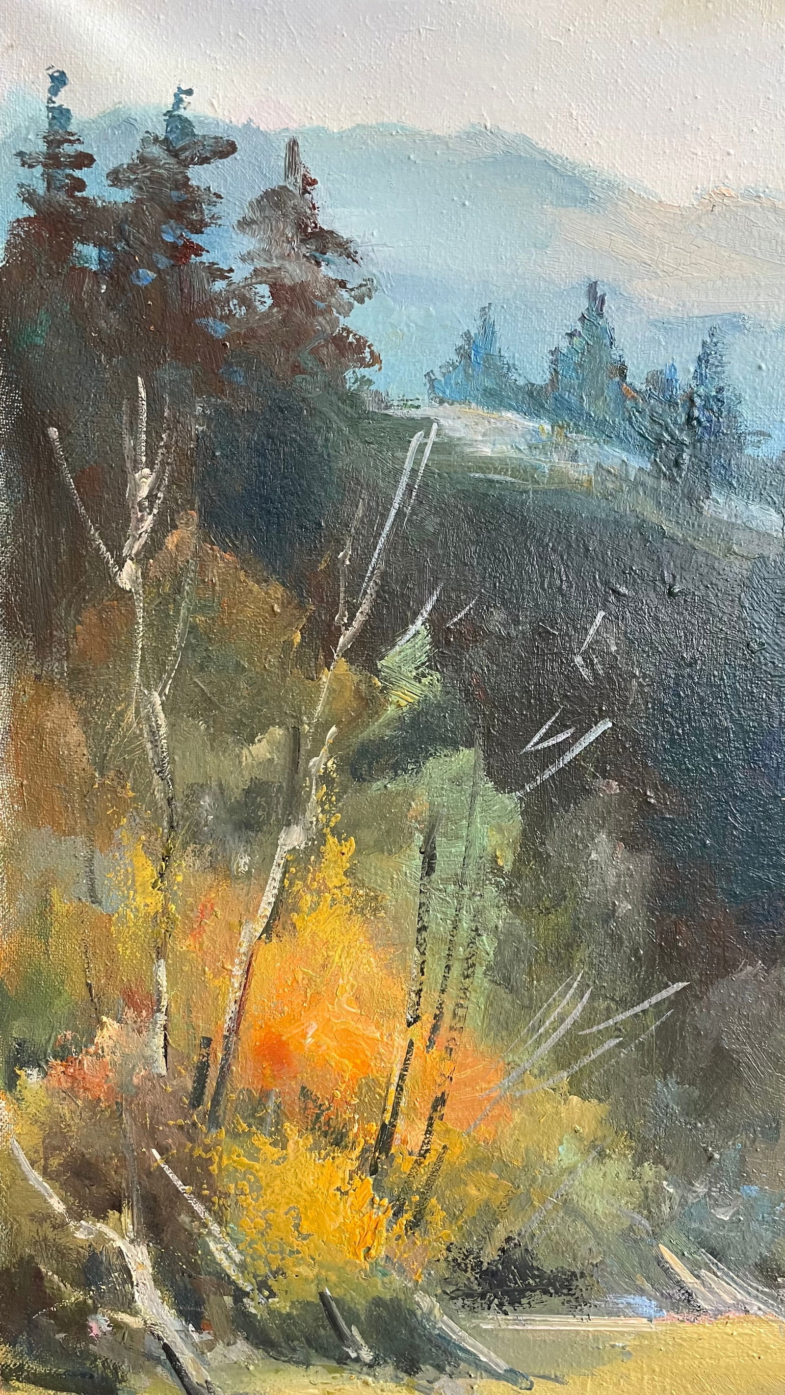 Oil painting Mountains Ivan Romanyuk - 3