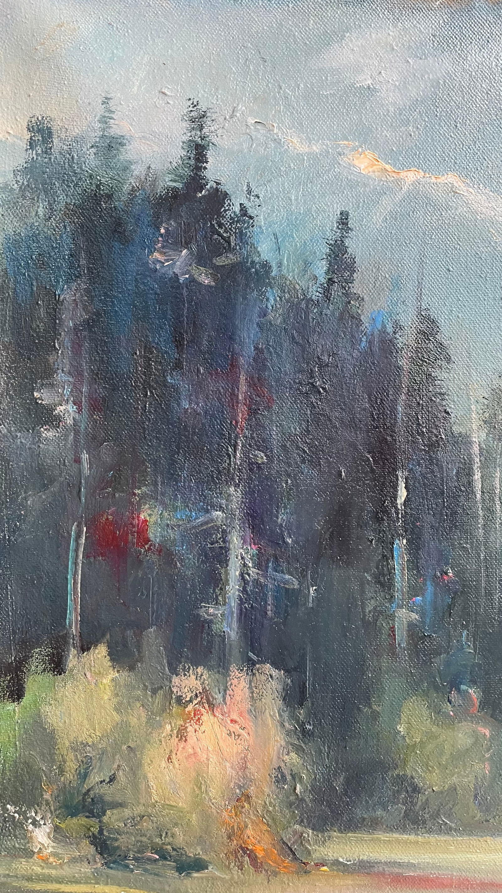 Oil painting Windy Ivan Romanyuk - 3