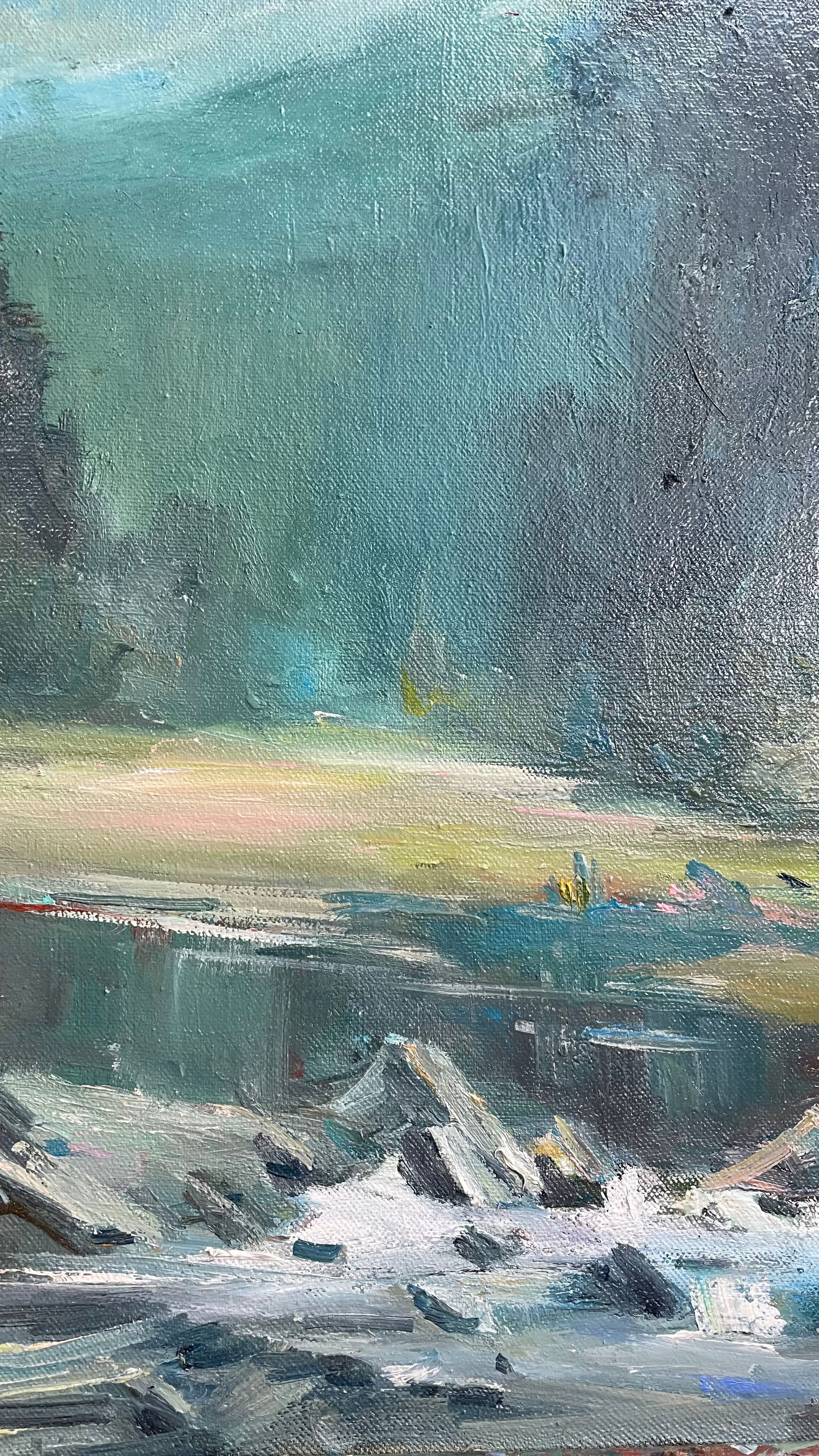 Oil painting Windy Ivan Romanyuk - 4