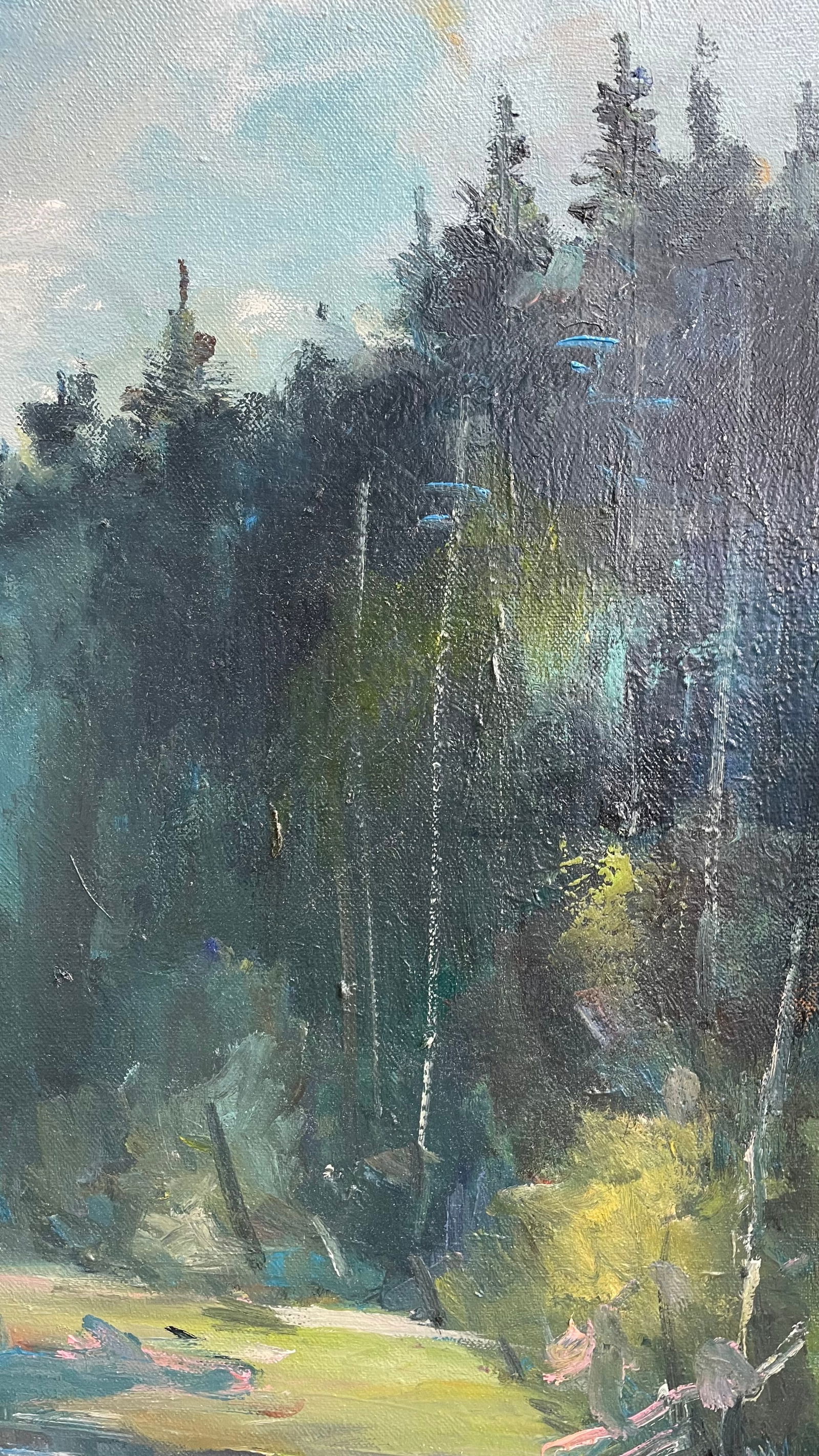 Oil painting Windy Ivan Romanyuk - 7