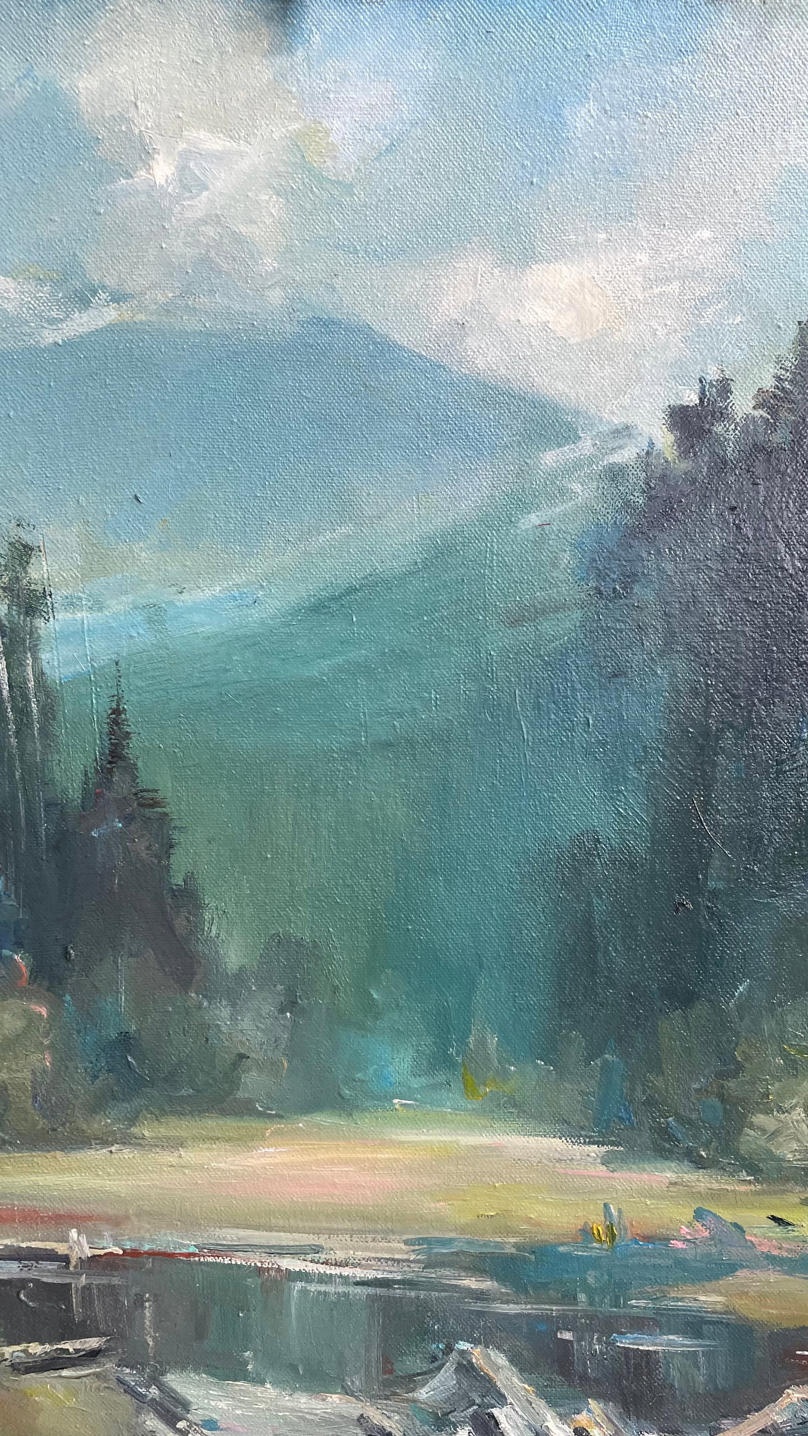 Oil painting Windy Ivan Romanyuk - 8