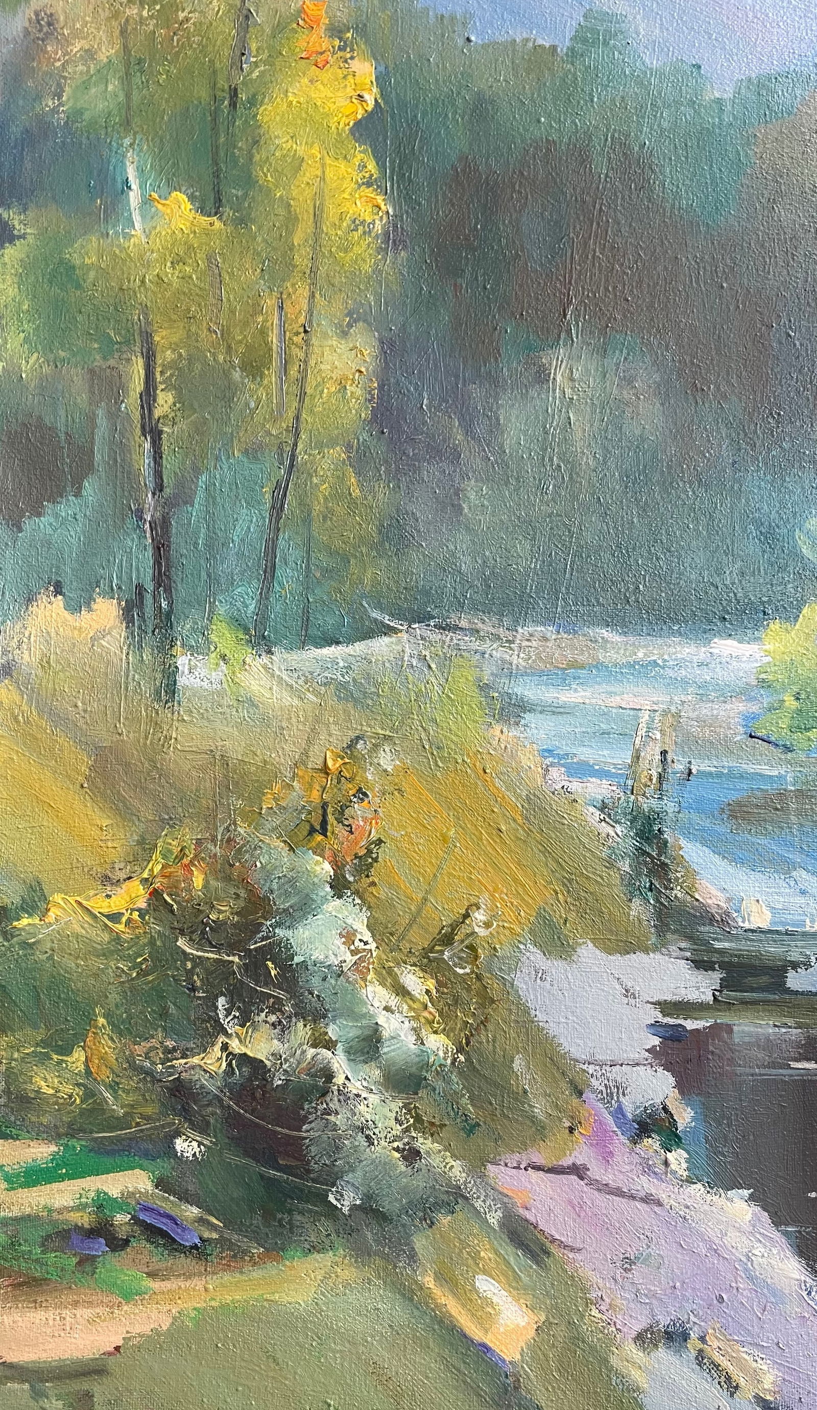 Oil painting Automn in the mountains Ivan Romanyuk - 2