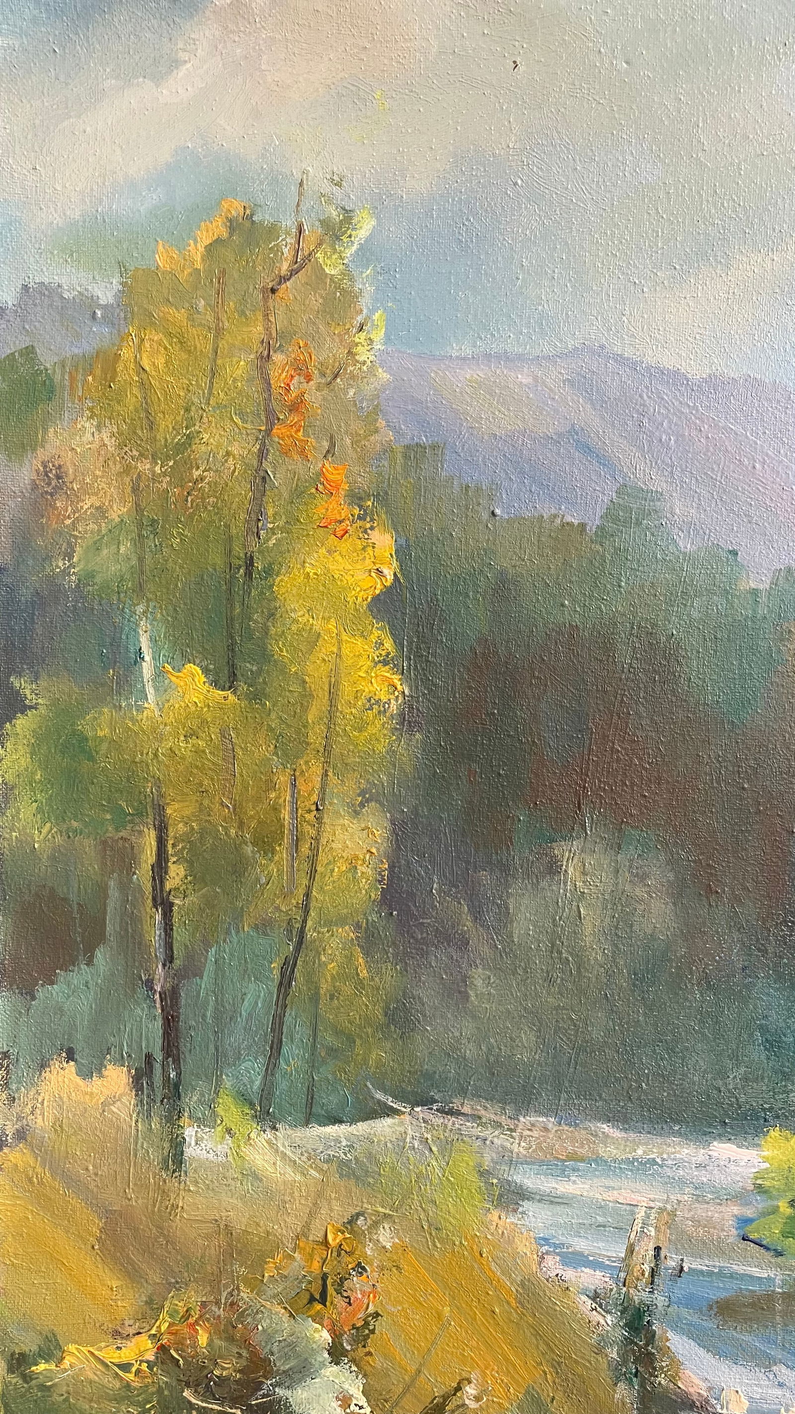 Oil painting Automn in the mountains Ivan Romanyuk - 3