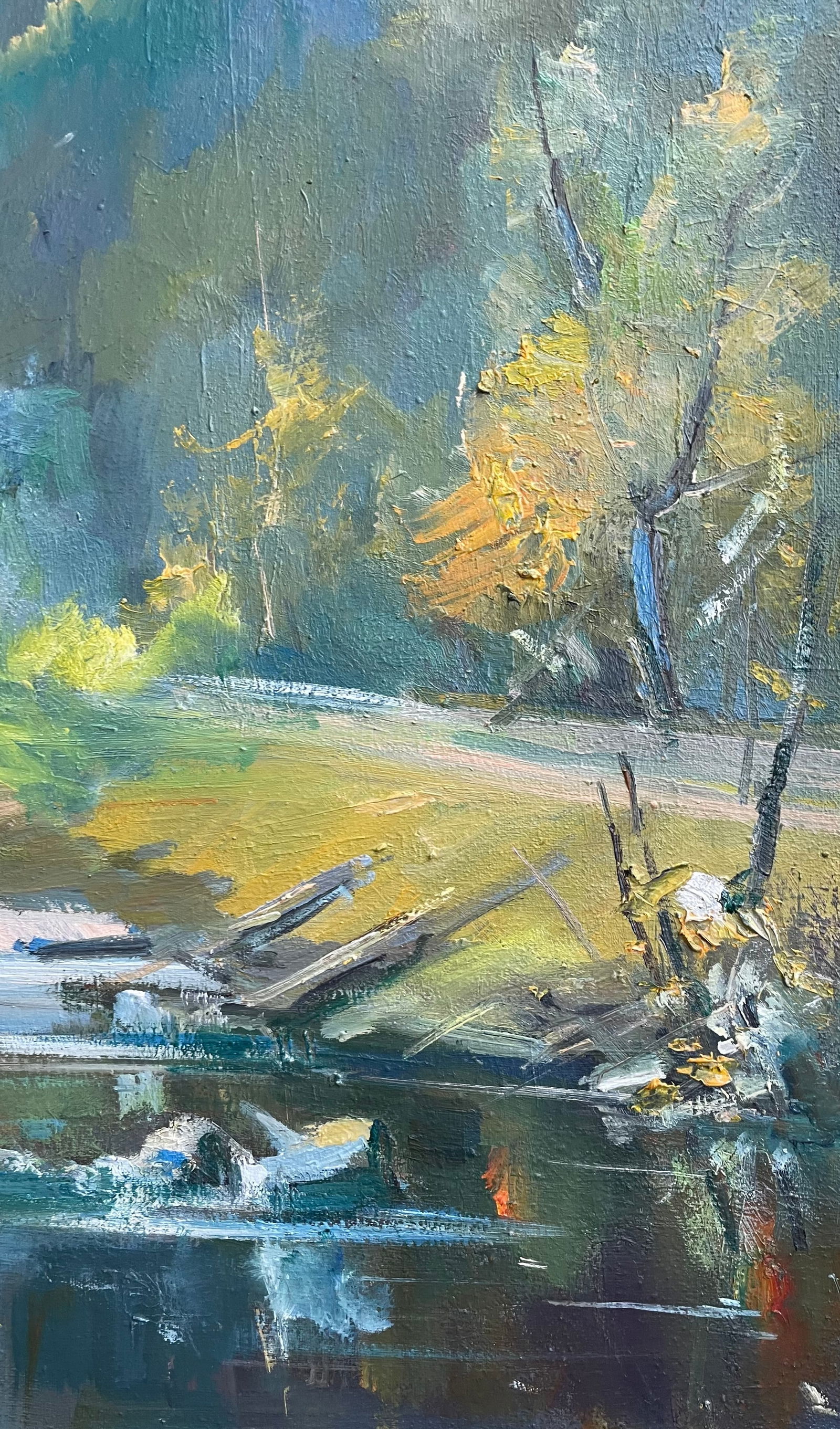 Oil painting Automn in the mountains Ivan Romanyuk - 5