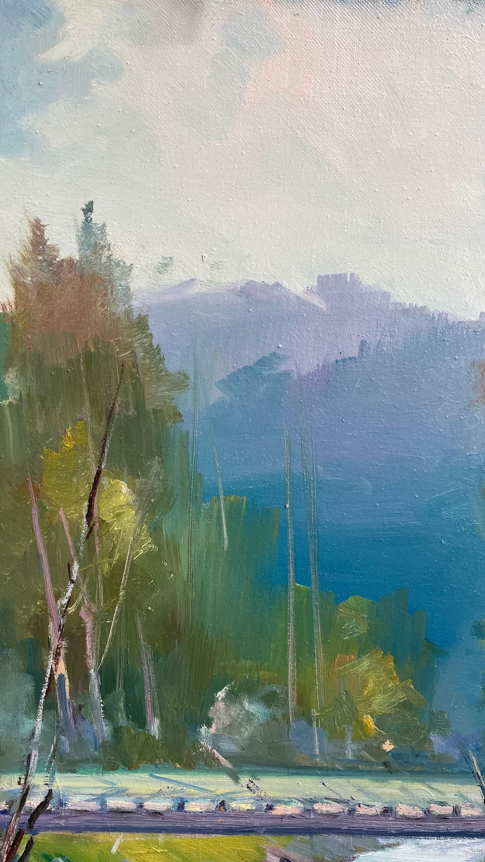 Oil painting Bridge Ivan Romanyuk - 3