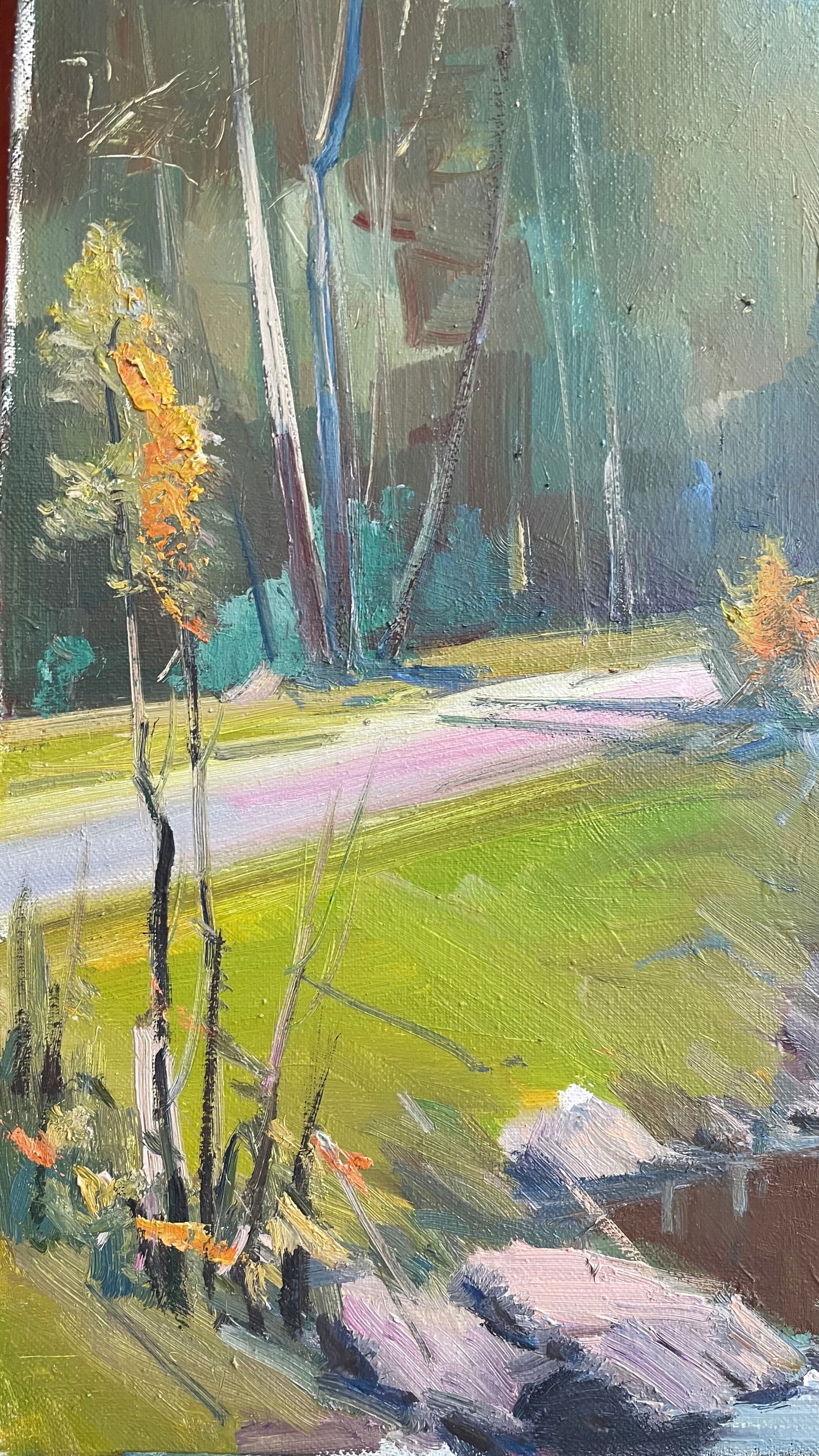 Oil painting Bridge Ivan Romanyuk - 5