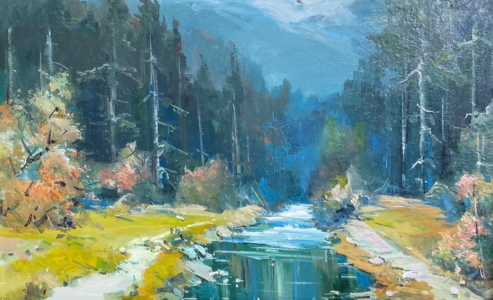 Oil painting Melting Ivan Romanyuk - 2