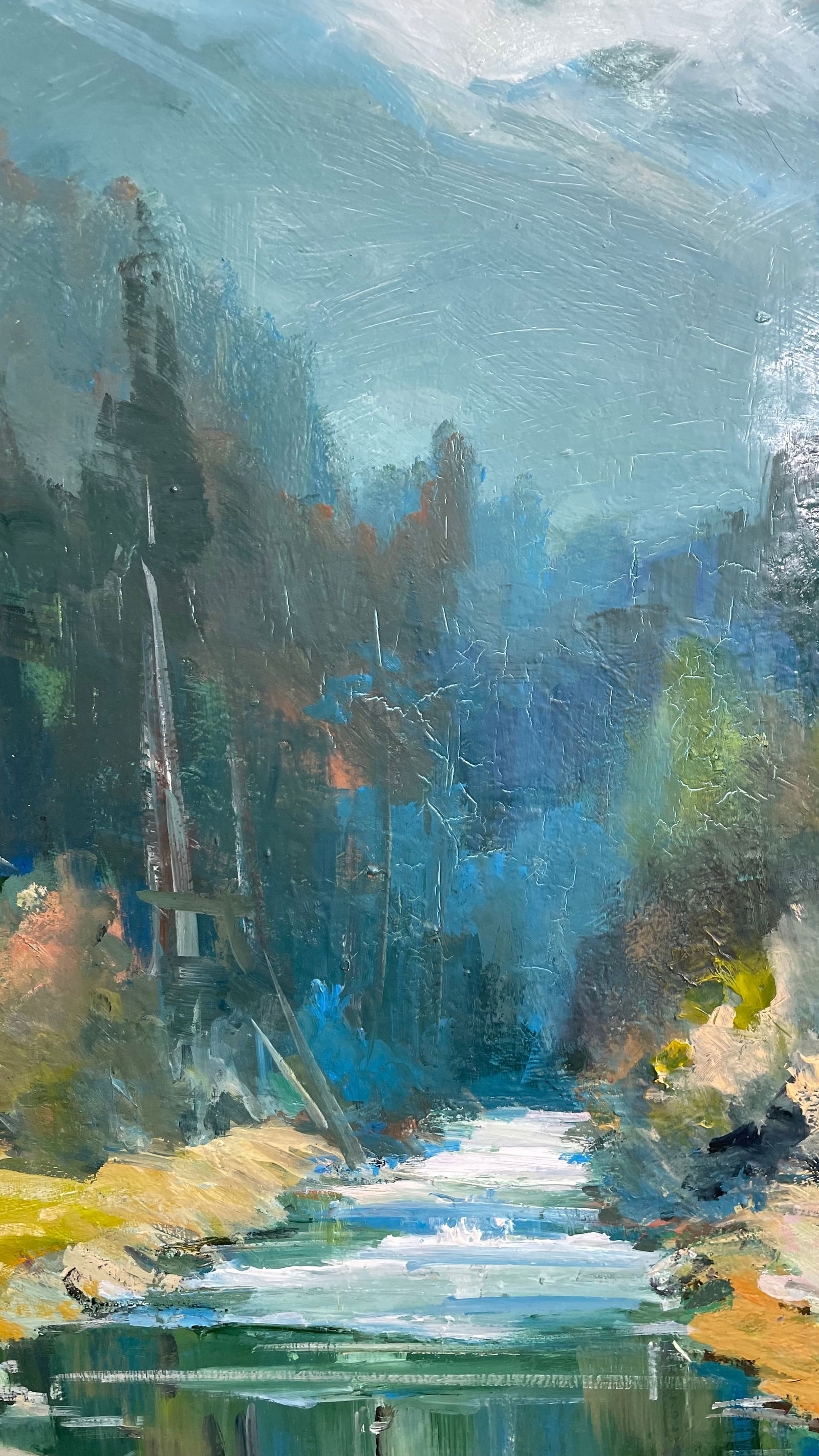 Oil painting Melting Ivan Romanyuk - 8