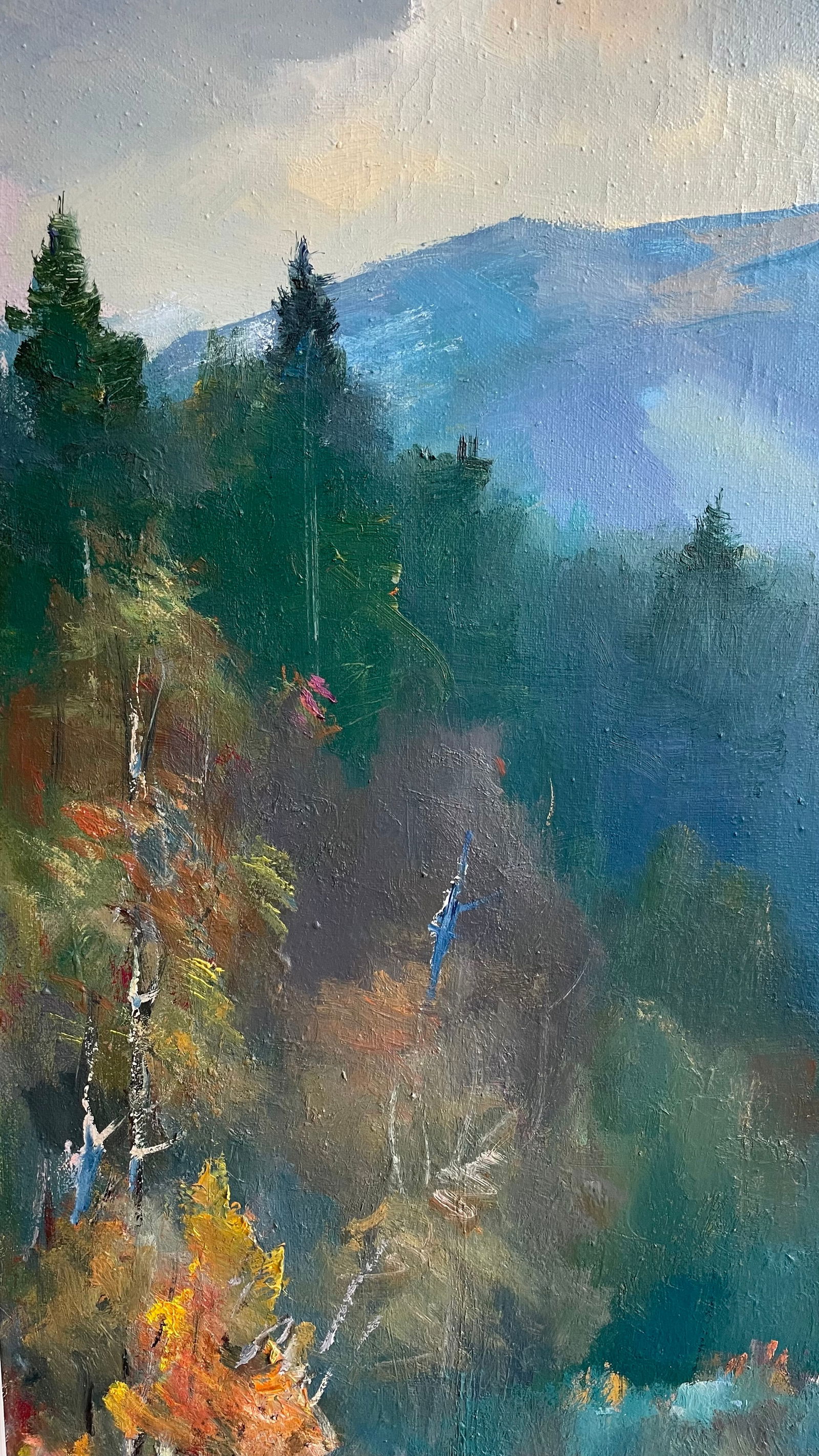 Oil painting Hills Ivan Romanyuk - 2