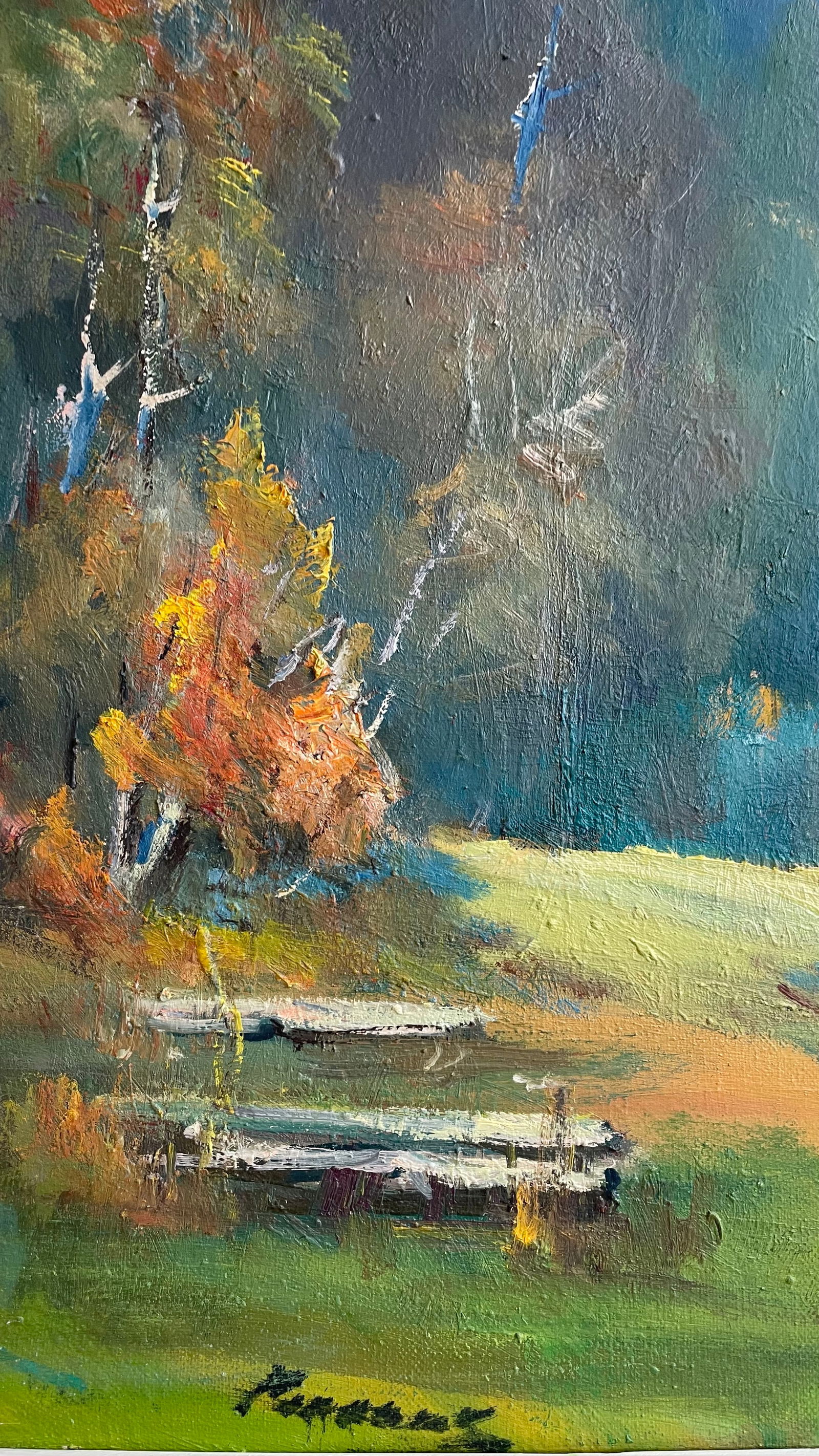 Oil painting Hills Ivan Romanyuk - 3