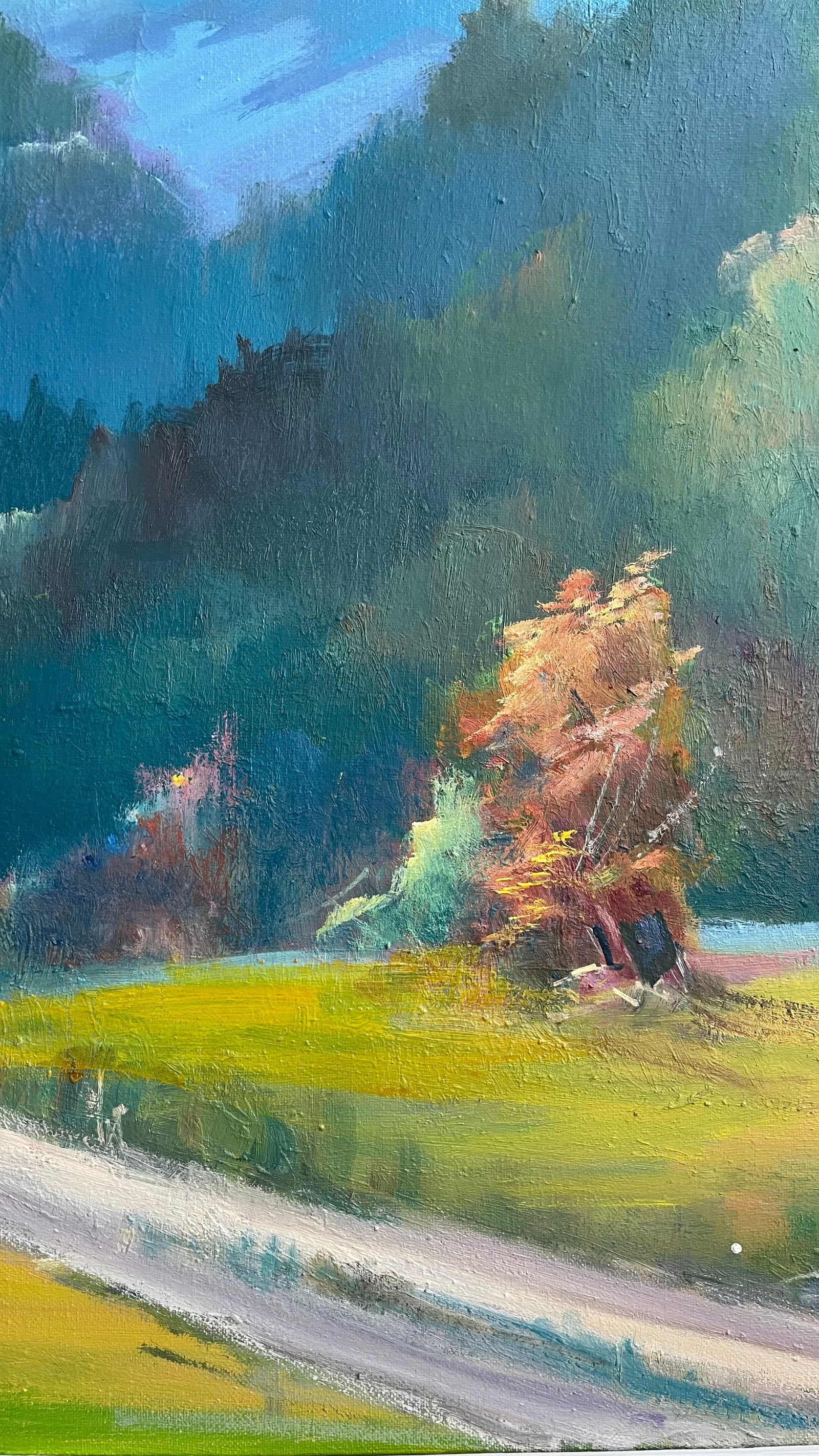 Oil painting Hills Ivan Romanyuk - 4