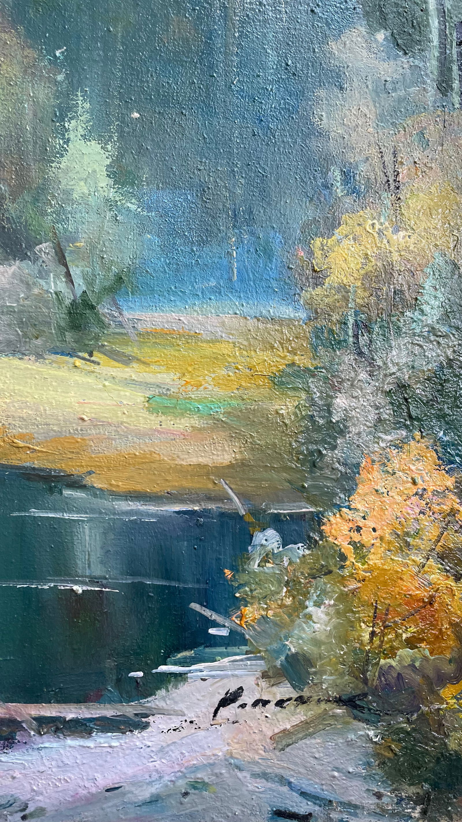 Oil painting Autumn coming Ivan Romanyuk - 5