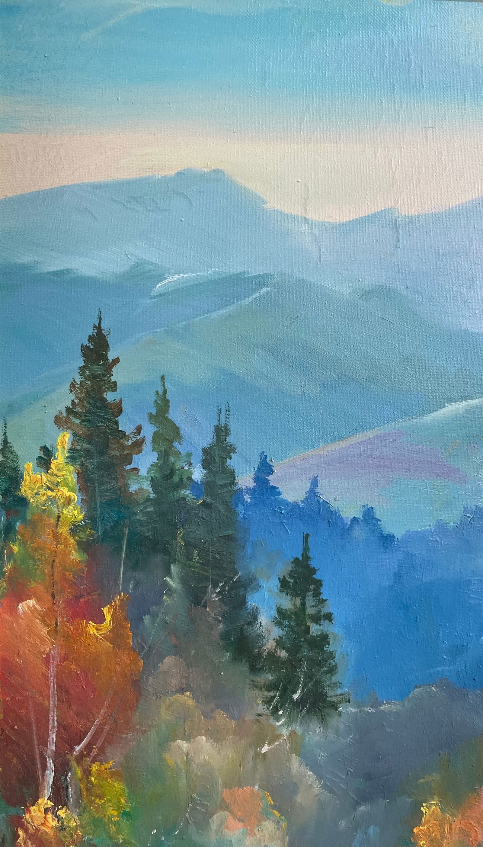 Oil painting Mountains Ivan Romanyuk - 2