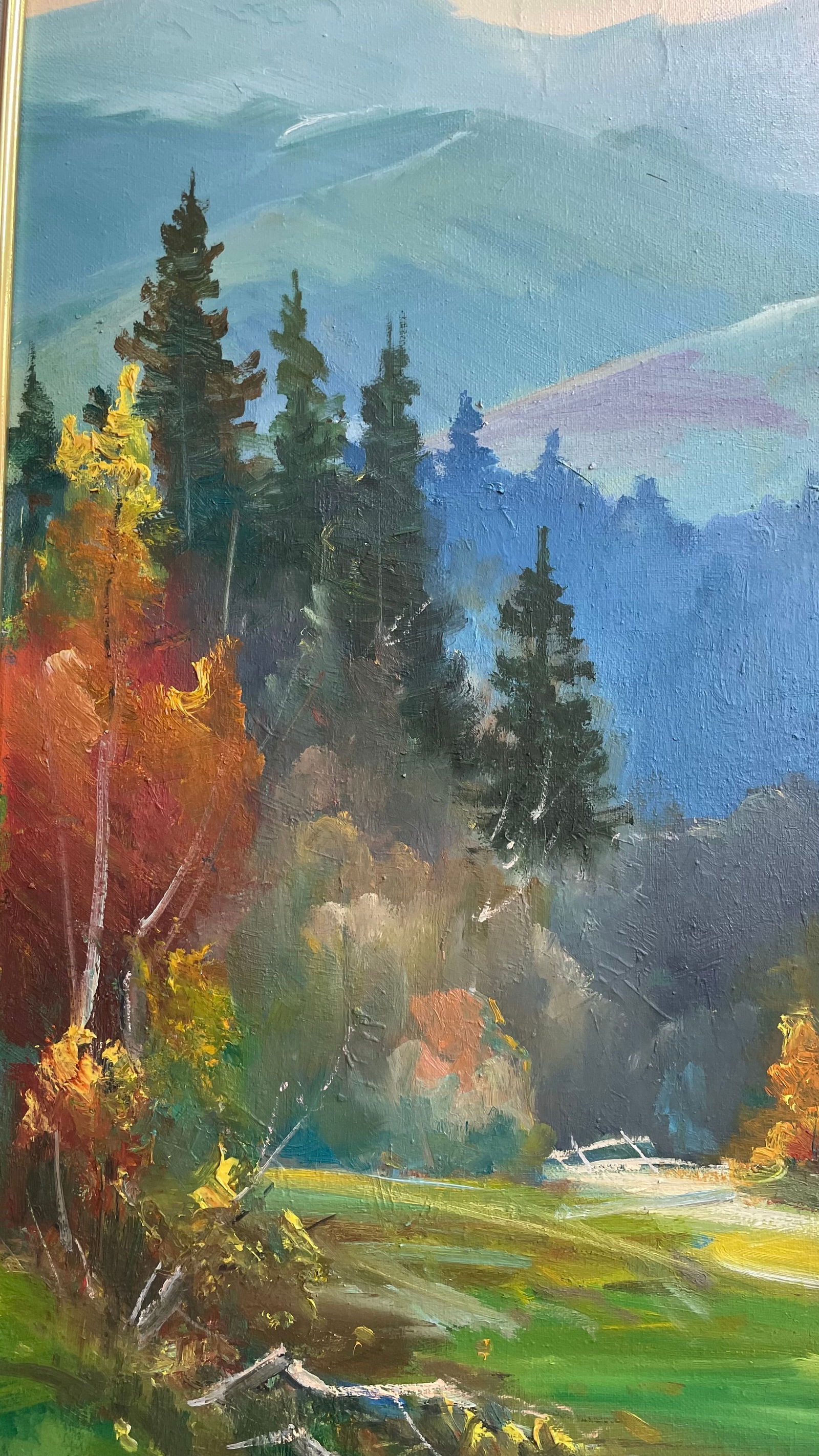 Oil painting Mountains Ivan Romanyuk - 3