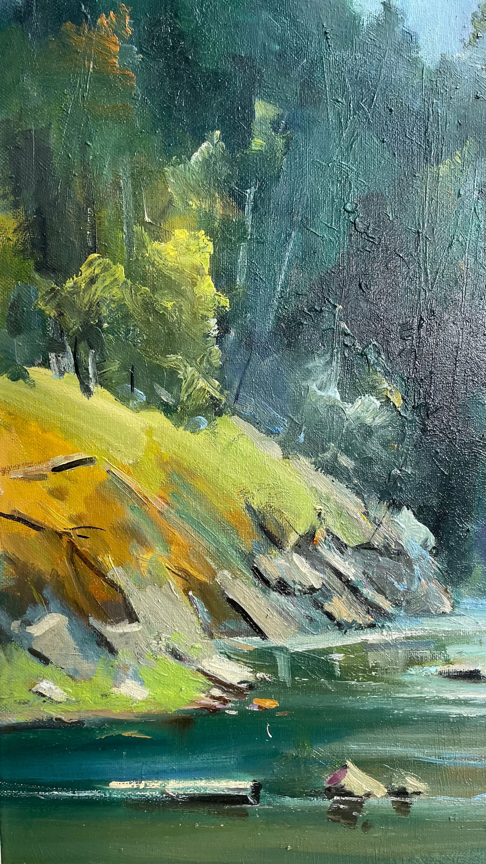 Oil painting Foggy day Ivan Romanyuk - 5