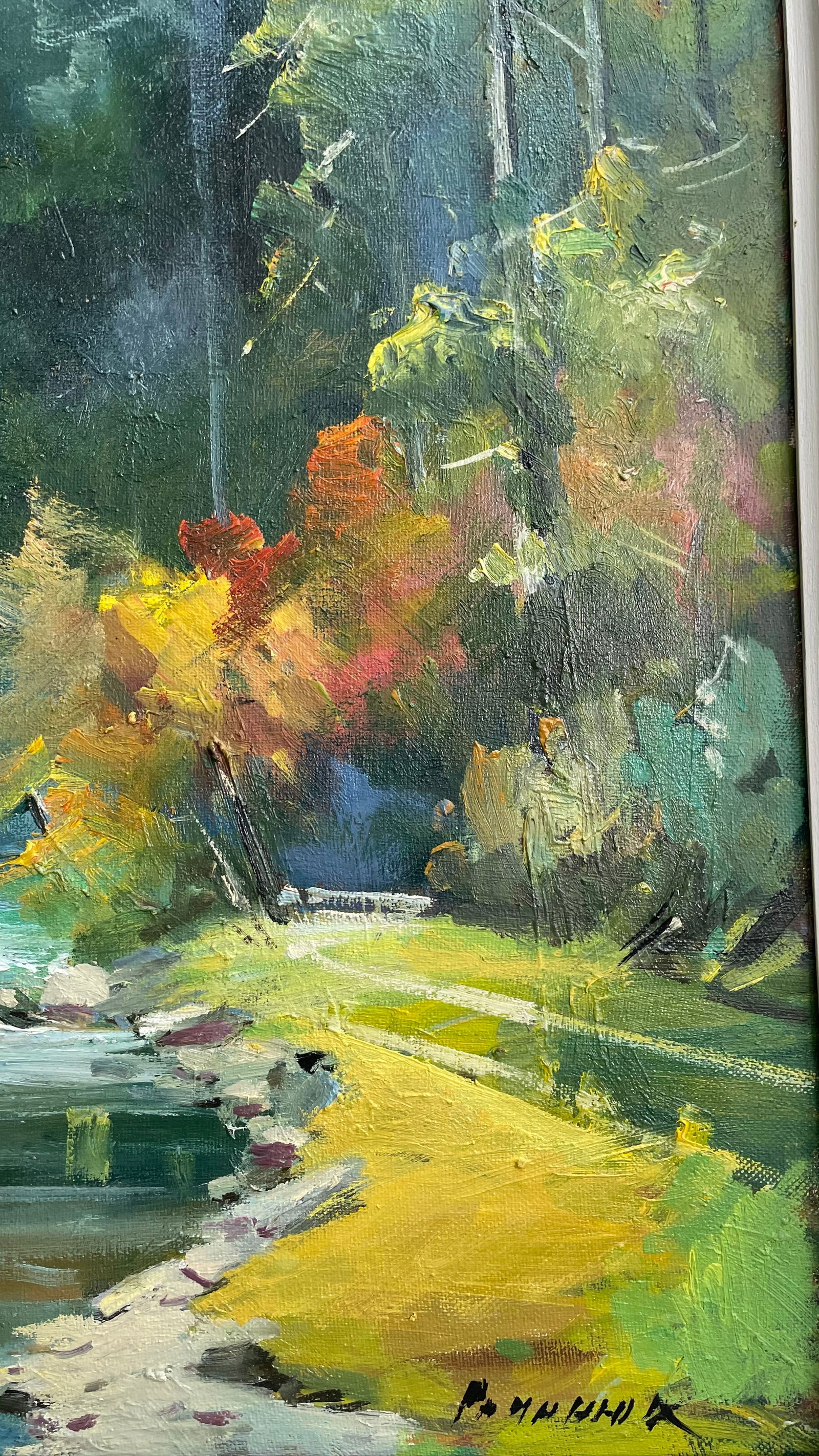 Oil painting Foggy day Ivan Romanyuk - 7