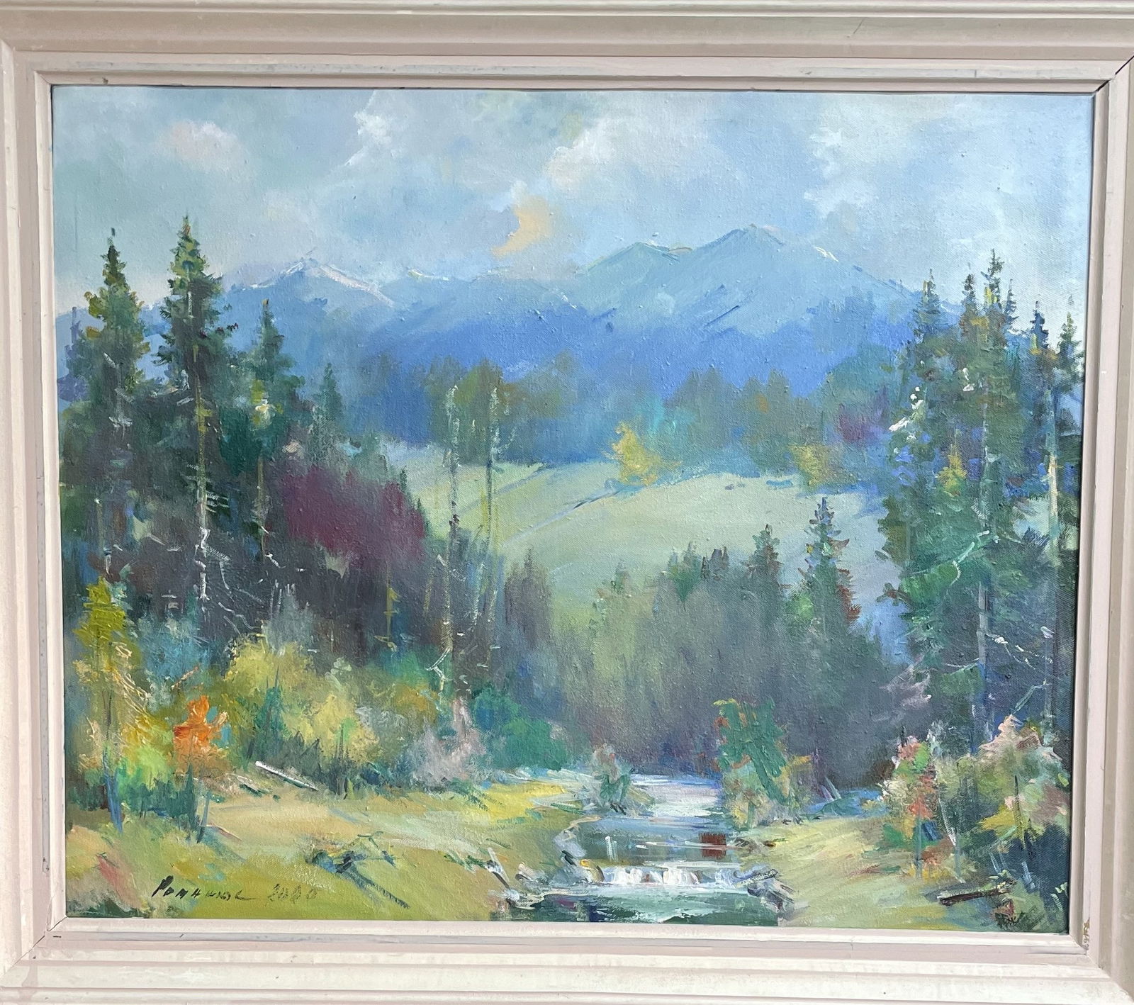 Oil painting Hills Ivan Romanyuk - 2